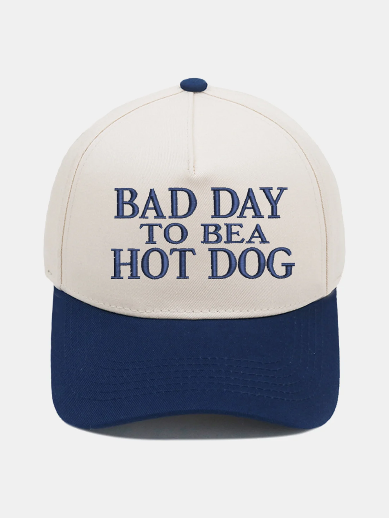 Schlechter Tag, um ein Hot Dog zu sein Stickerei Baseballkappe - Image 5
