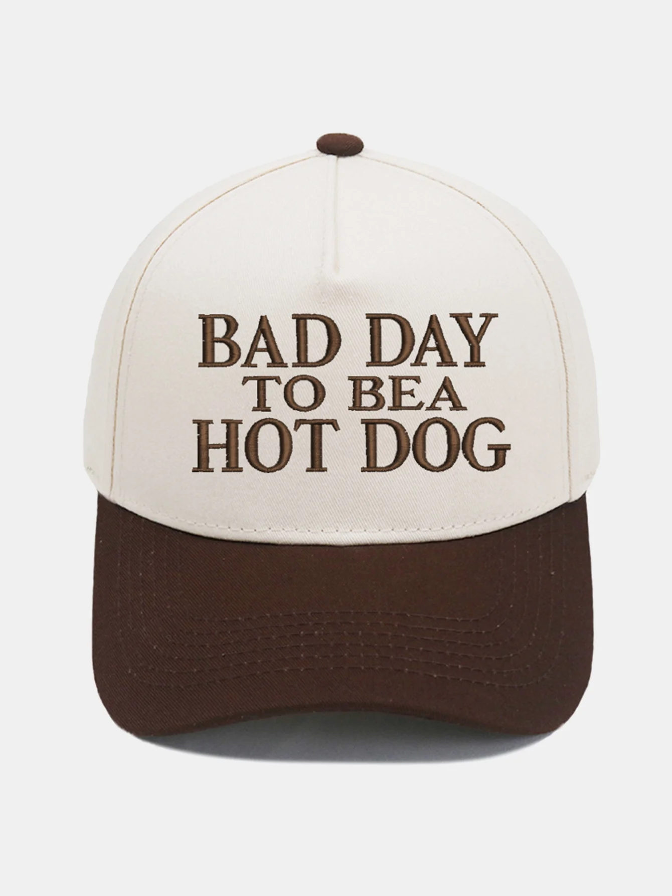 Schlechter Tag, um ein Hot Dog zu sein Stickerei Baseballkappe - Image 8