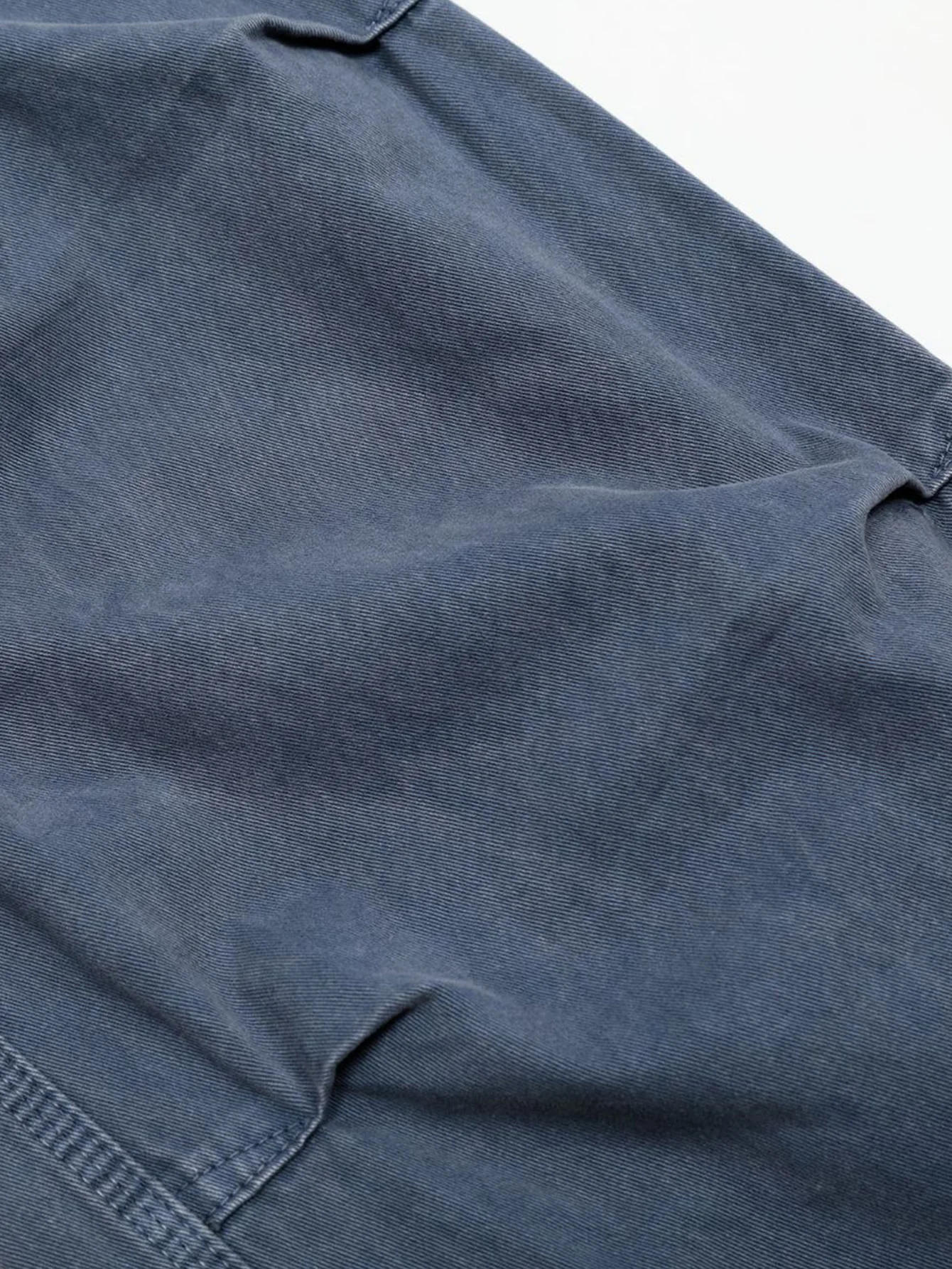 Baggy Fit gewaschene distressed Denim Cargo-Hose - Image 4