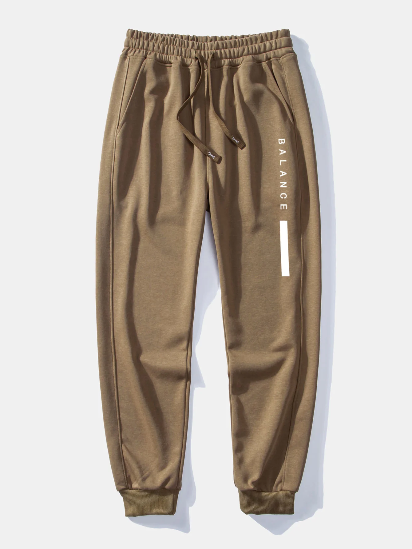Balance Streifen Druck Relaxed Fit Rundhals Sweatshirt & Jogginghose - Image 14
