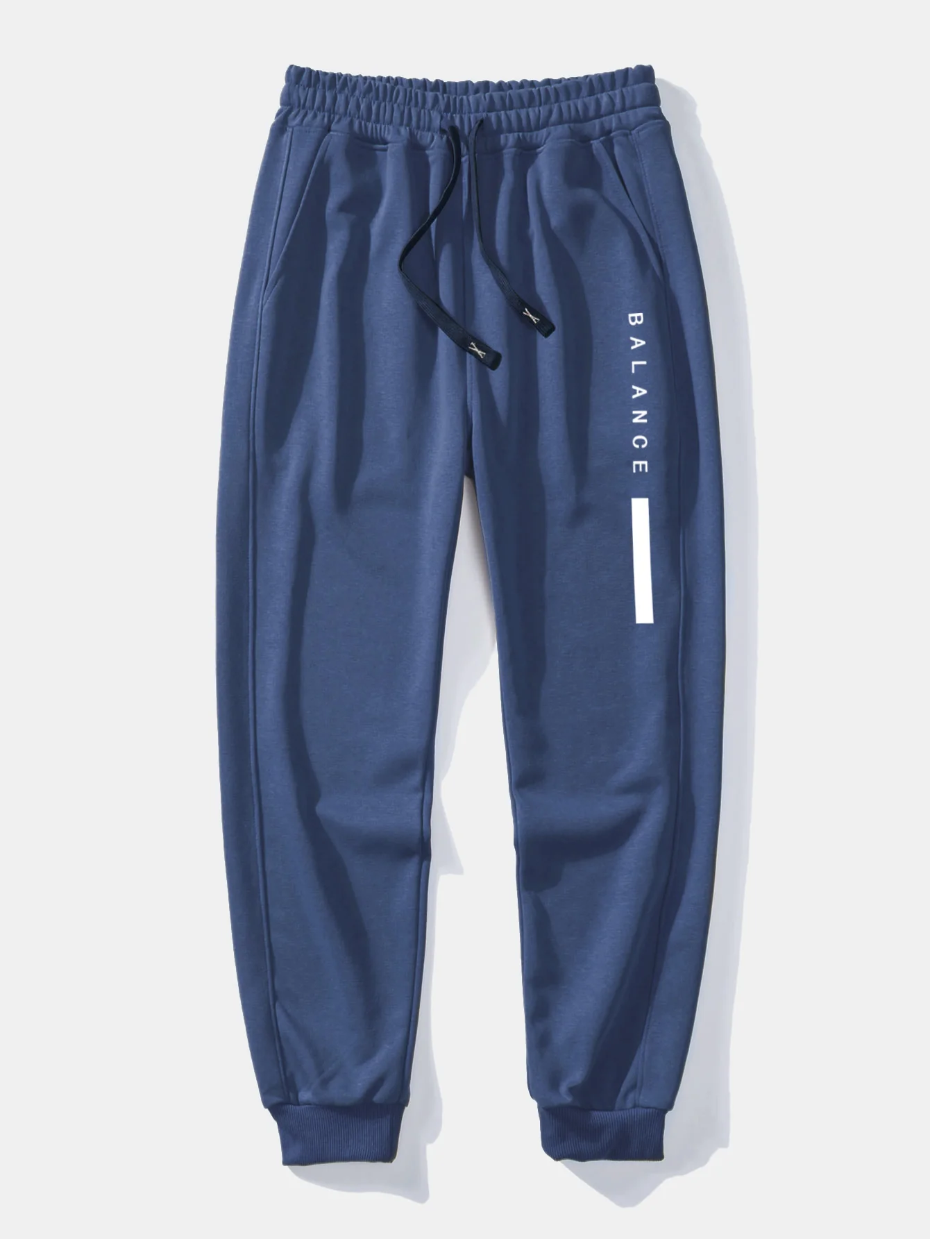 Balance Streifen Druck Relaxed Fit Rundhals Sweatshirt & Jogginghose - Image 17
