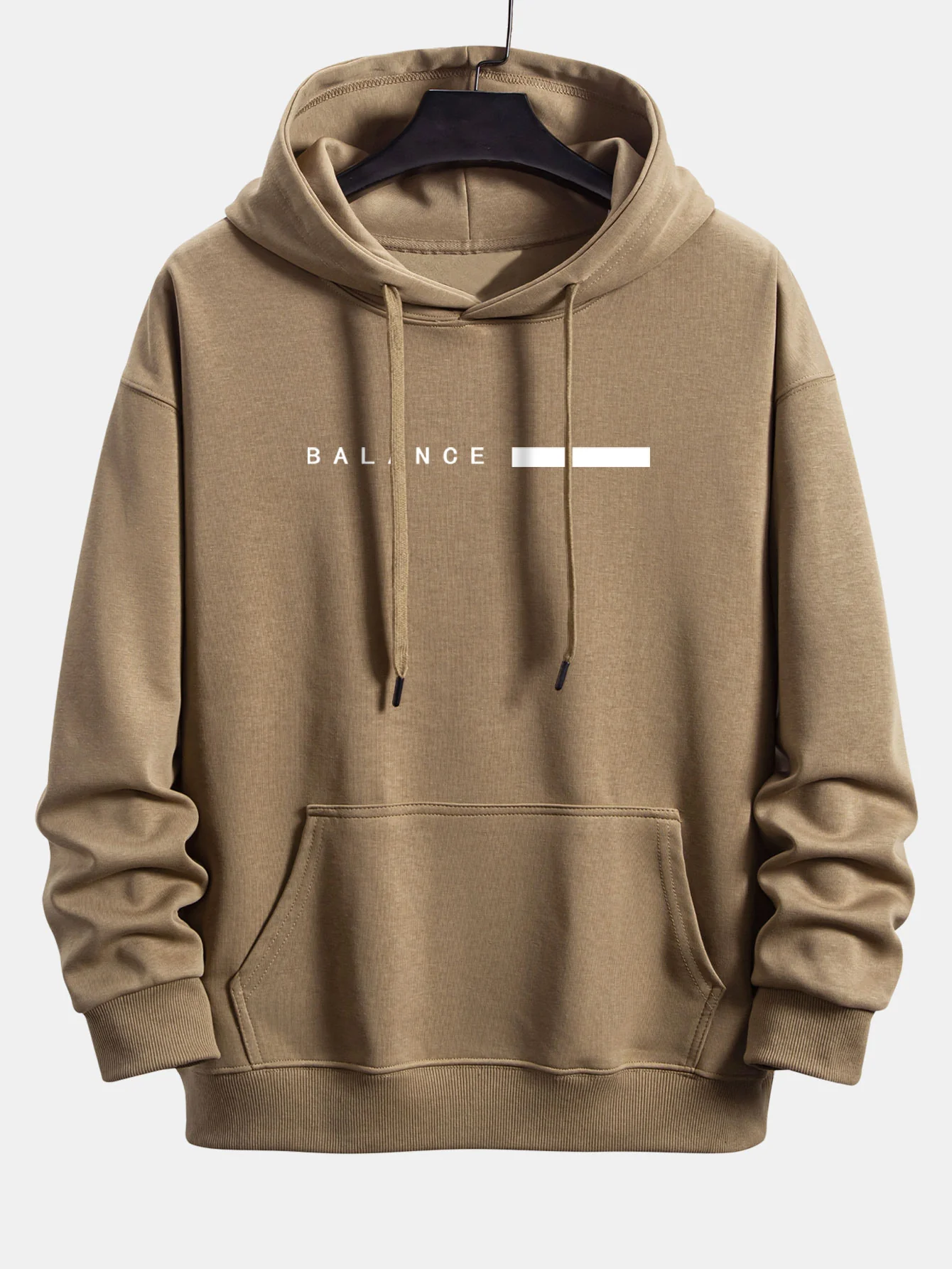 Balance Streifen Druck Relaxed Fit Hoodie & Jogginghose - Image 10