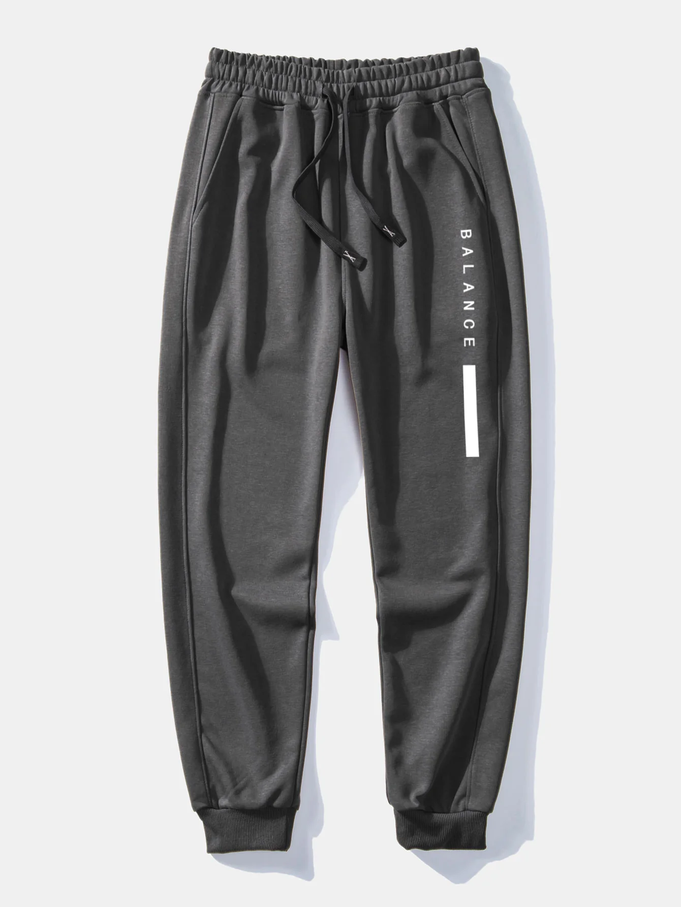 Balance Streifen Druck Relaxed Fit Hoodie & Jogginghose - Image 13