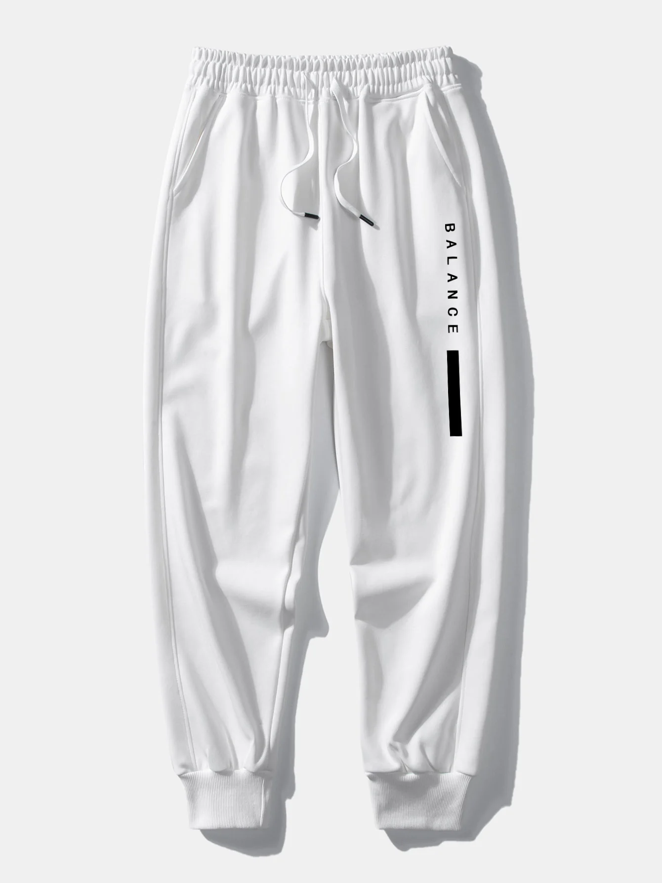 Balance Streifen Druck Relaxed Fit Hoodie & Jogginghose - Image 15