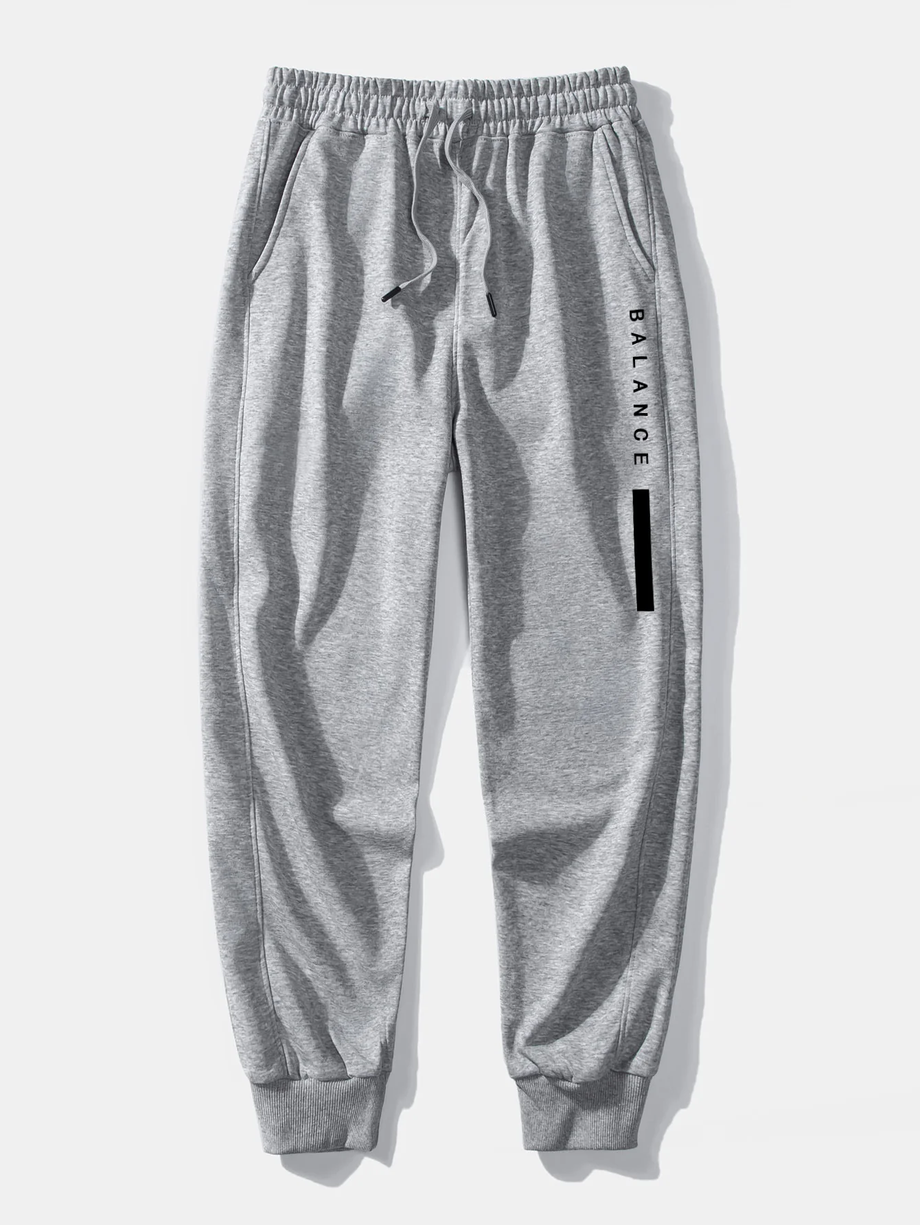Balance Streifen Druck Relaxed Fit Hoodie & Jogginghose - Image 16
