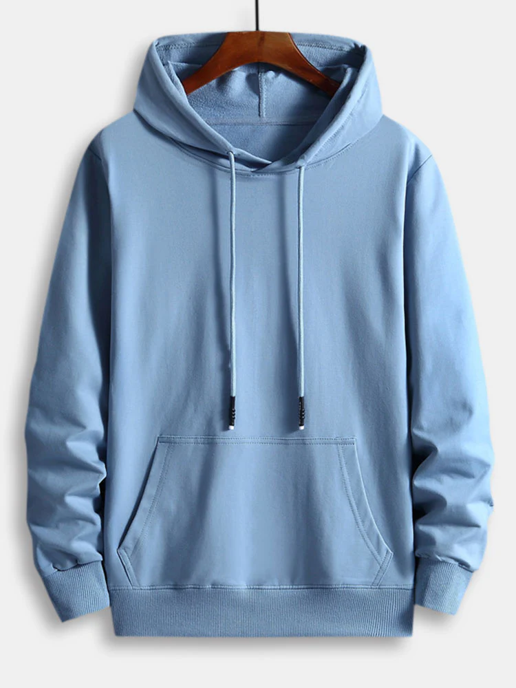 Basic-Hoodie aus Baumwolle - Image 6