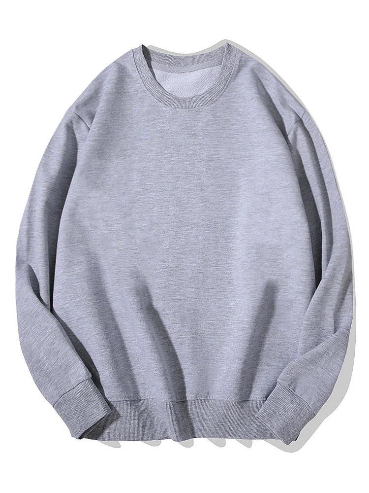 Hoooyi Basic Baumwoll-Sweatshirt - Image 4
