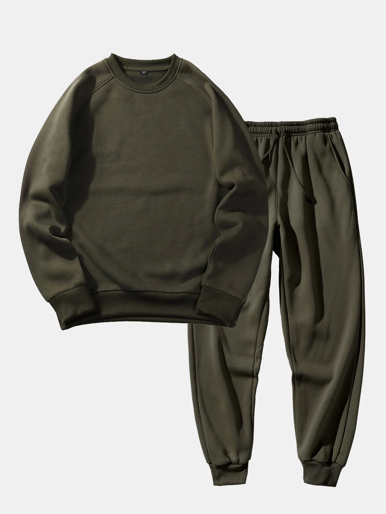 Basic Rundhals Sweatshirt & Jogginghose - Image 2