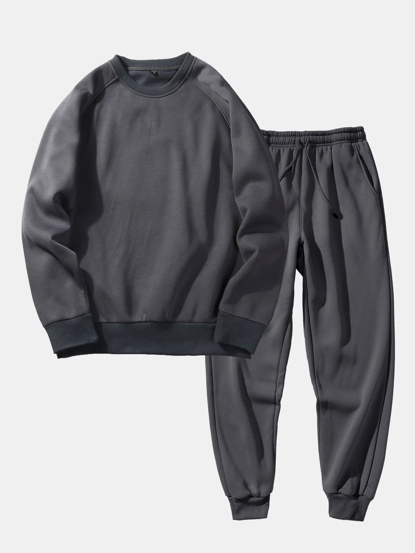 Basic Rundhals Sweatshirt & Jogginghose - Image 4