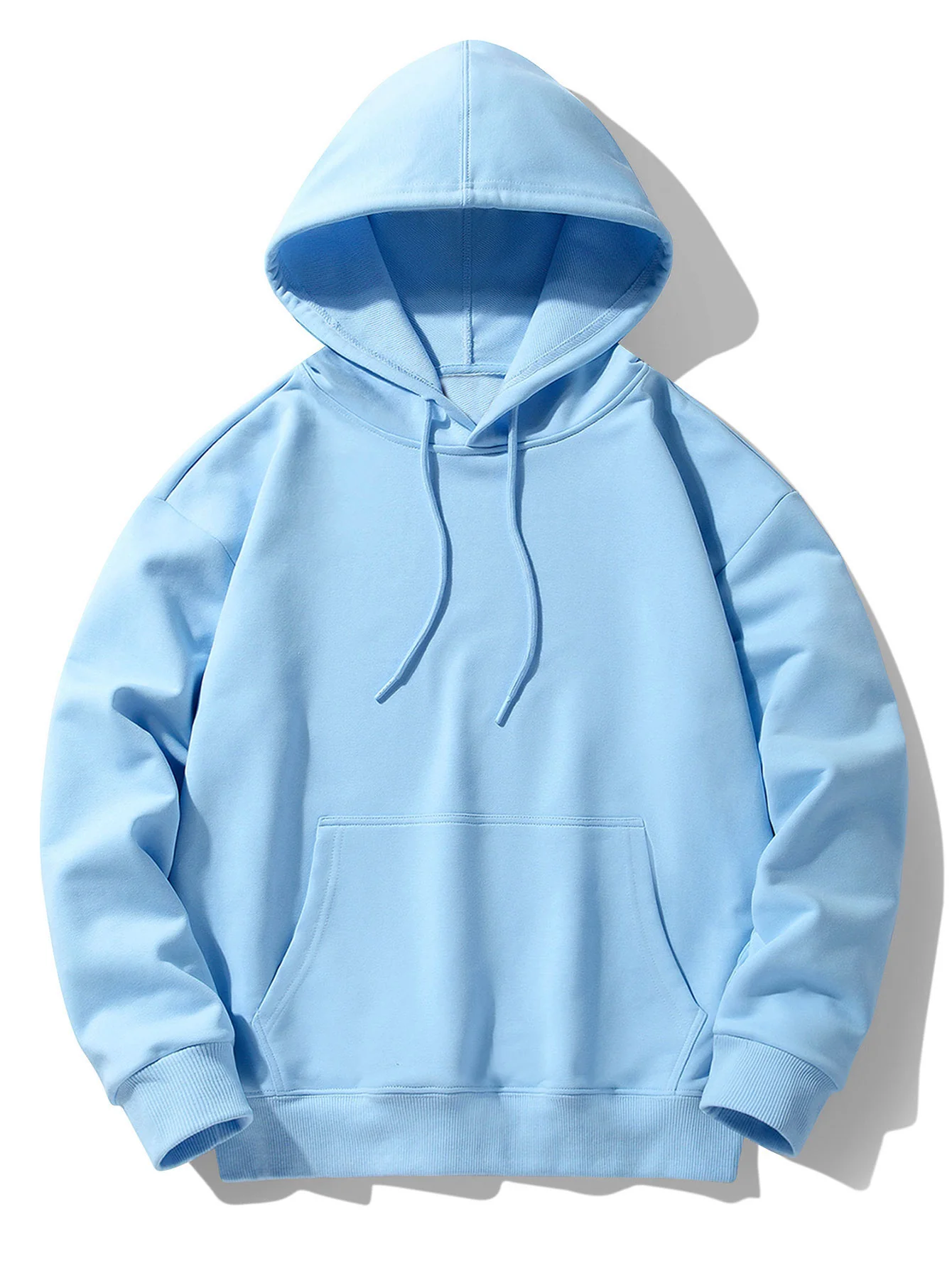 Basic Schwergewicht Drop Shoulder Relaxed Hoodie - Image 5