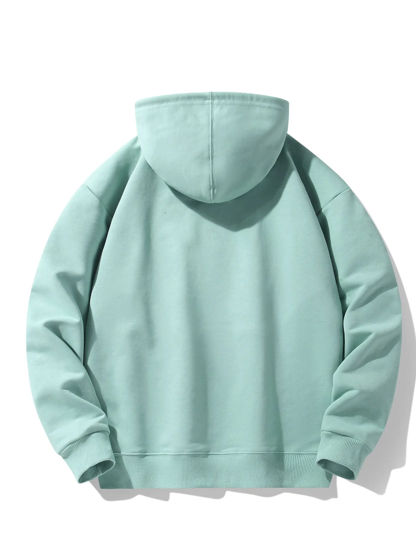 Basic Schwergewicht Drop Shoulder Relaxed Hoodie - Image 9