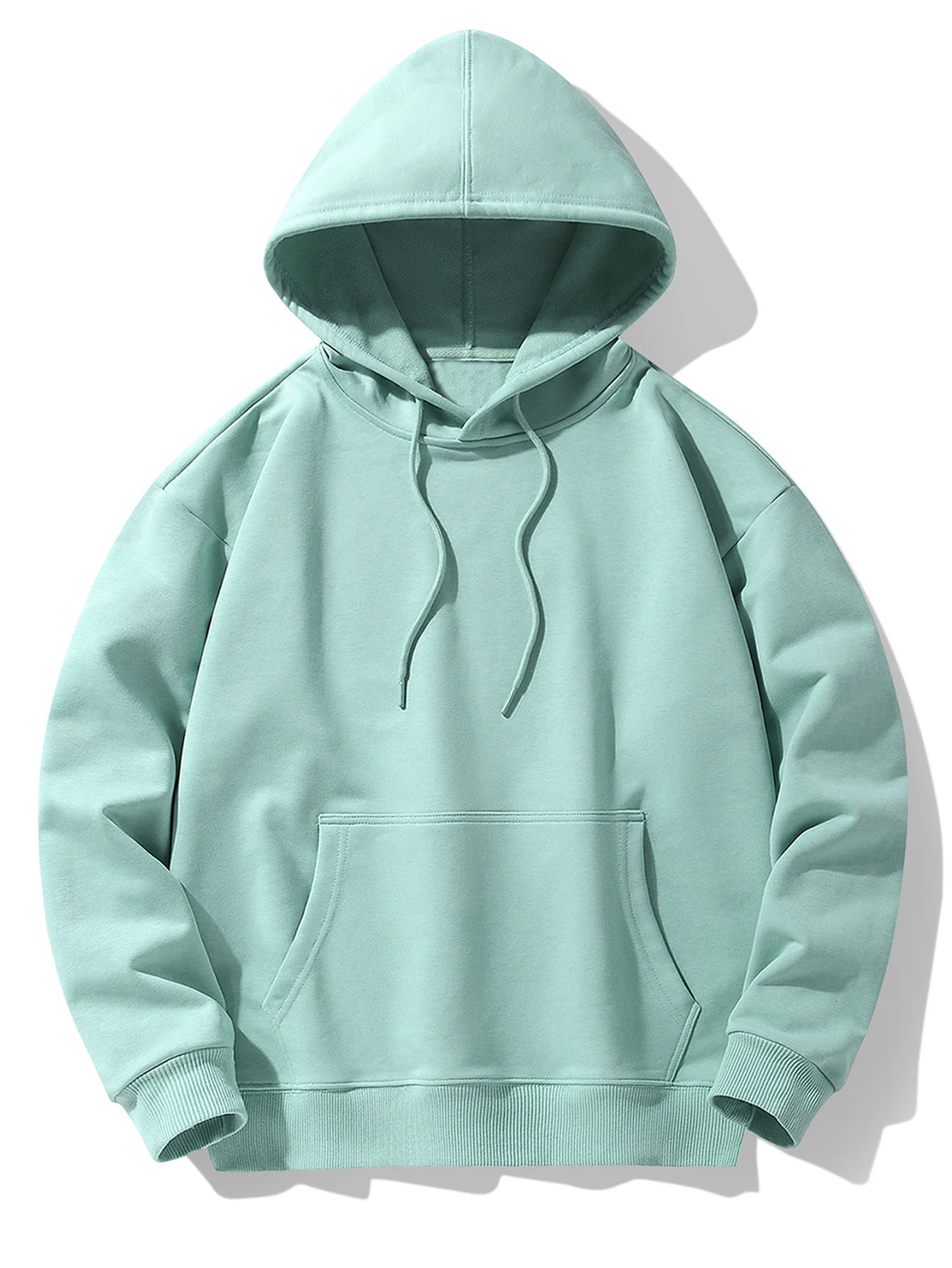 Basic Schwergewicht Drop Shoulder Relaxed Hoodie & Joggerhosen - Image 11