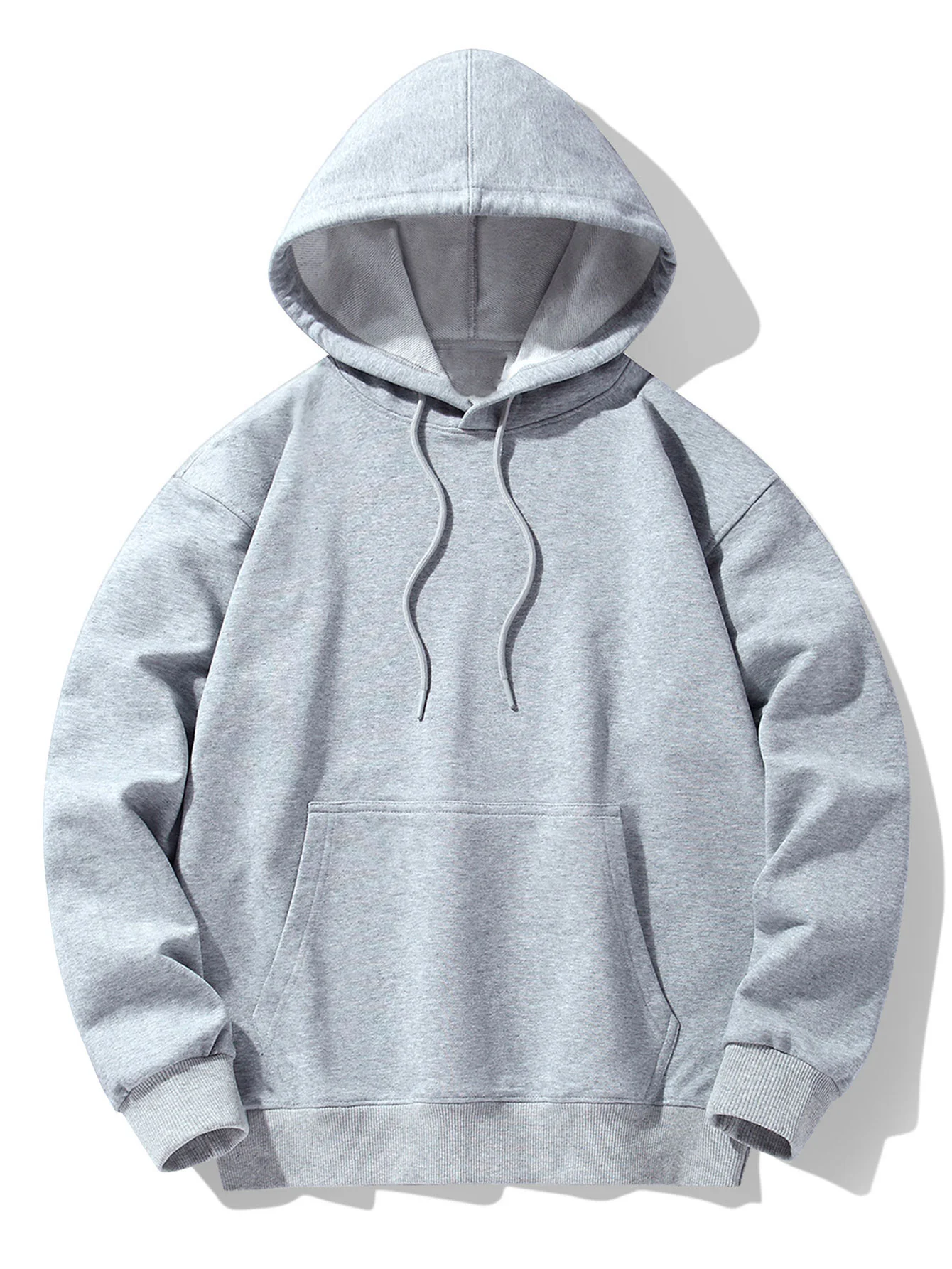 Basic Schwergewicht Drop Shoulder Relaxed Hoodie & Joggerhosen - Image 8