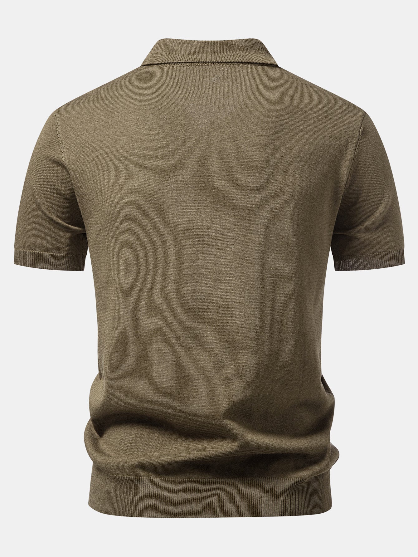 Basic Knit Polo - Image 10