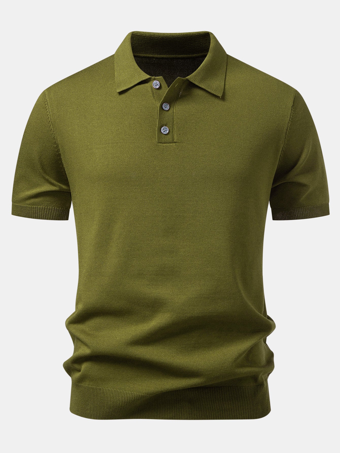 Basic Knit Polo - Image 11
