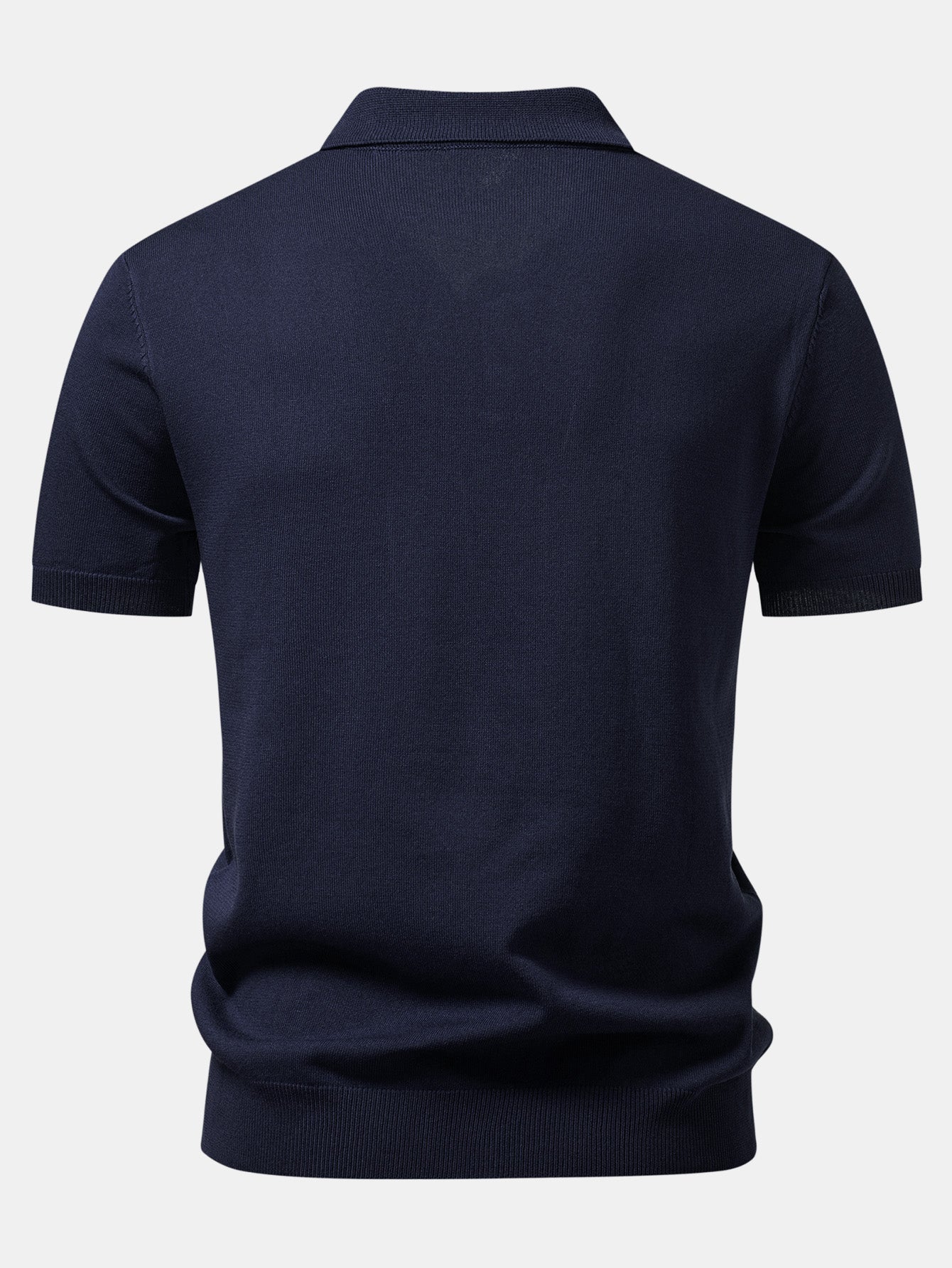 Basic Knit Polo - Image 2