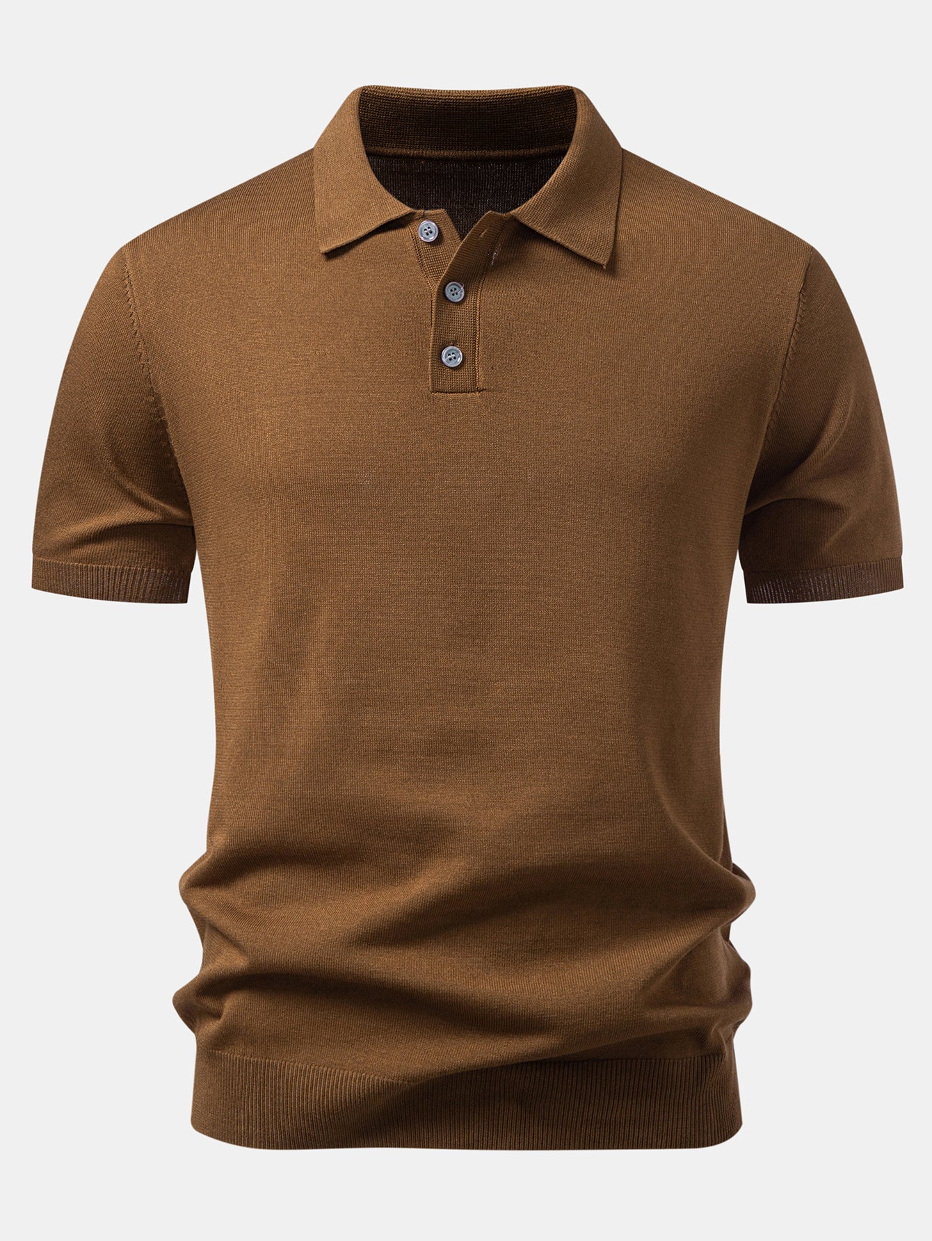 Basic Knit Polo - Image 7