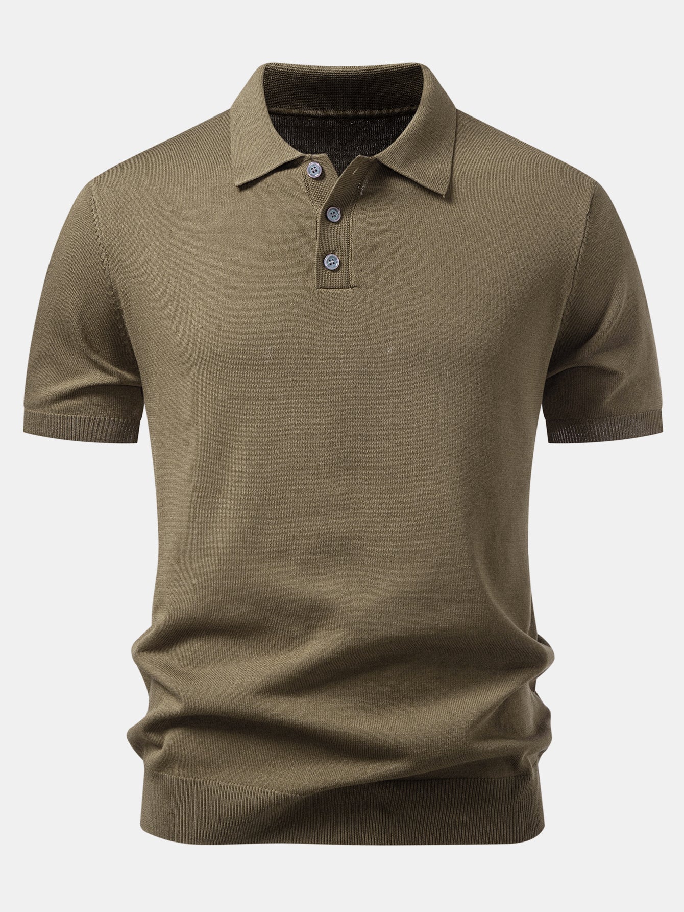 Basic Knit Polo - Image 9