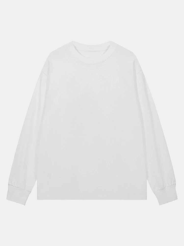 Basic Langarmshirt mit gerippten Bündchen - Image 3