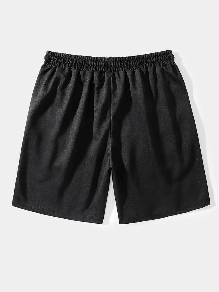 Basic Mittellange Jersey-Shorts - Image 7
