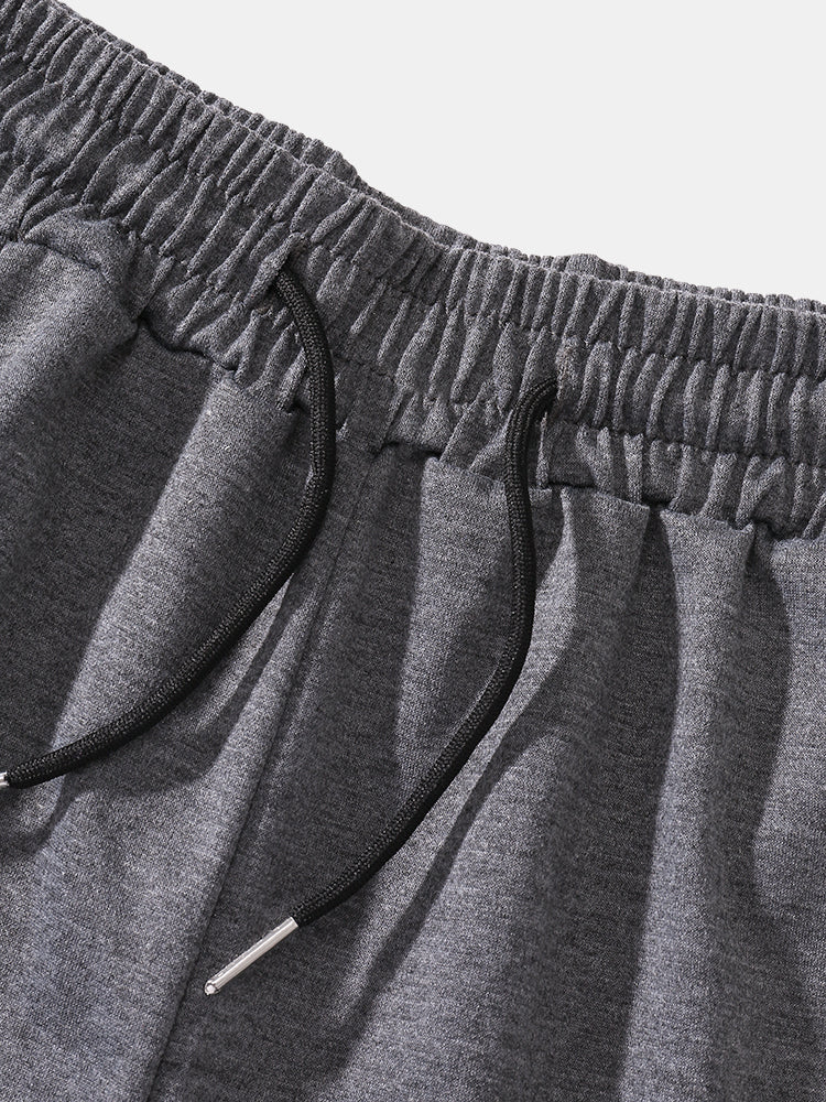 Basic Mittellange Jersey-Shorts - Image 9