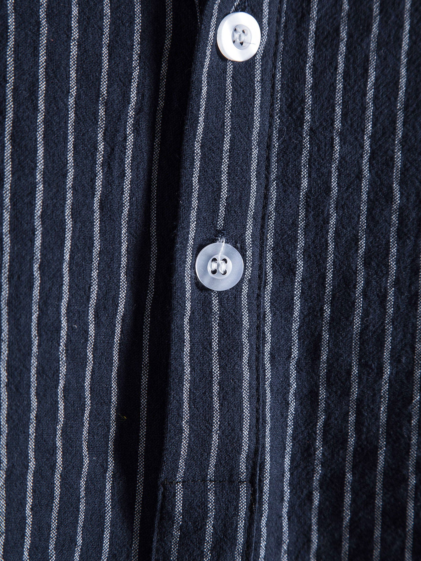 Männer gestreifte Henley-Shirts - Image 12