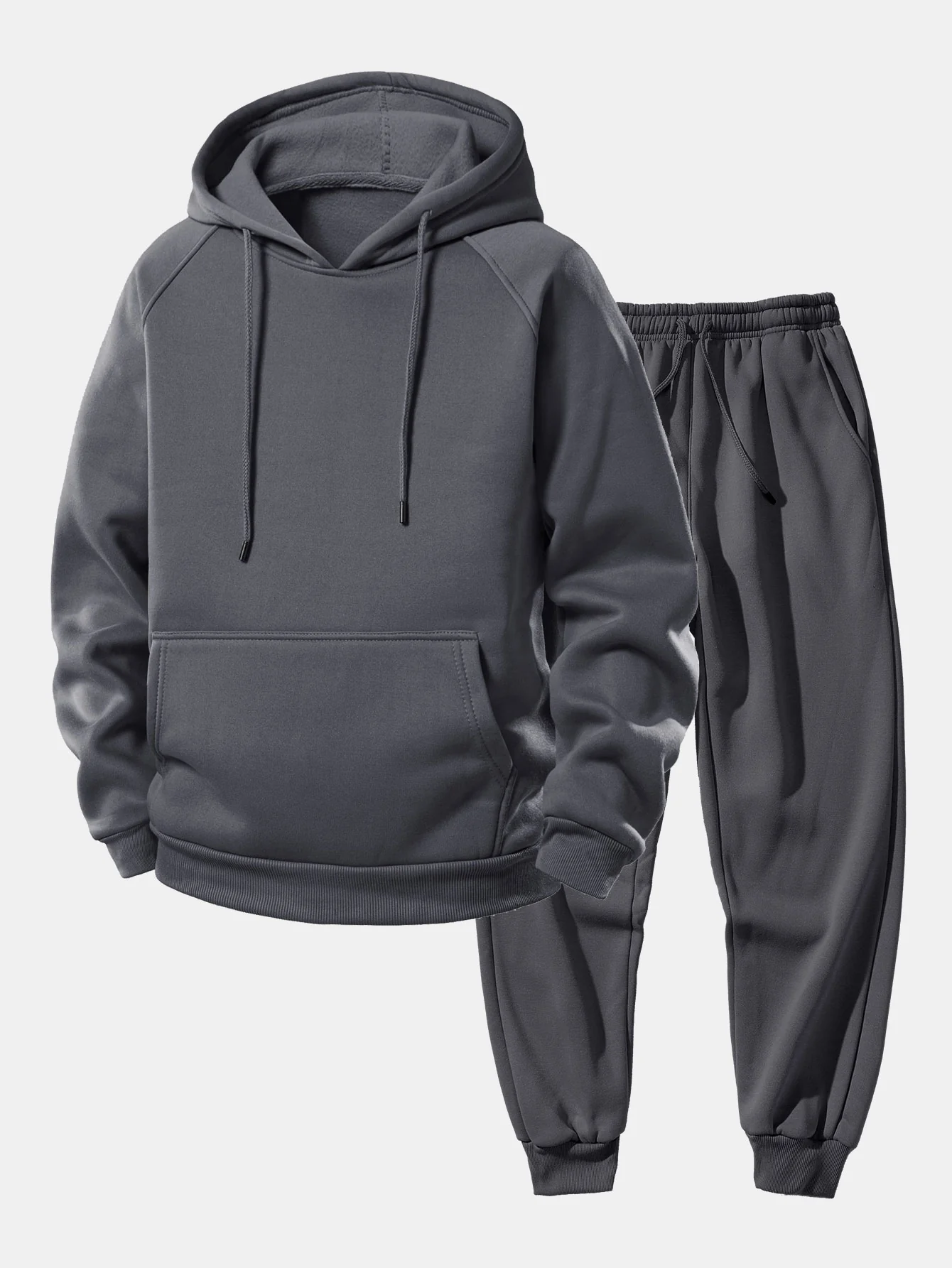Basic Raglan Kapuzenpullover & Jogginghosen - Image 4