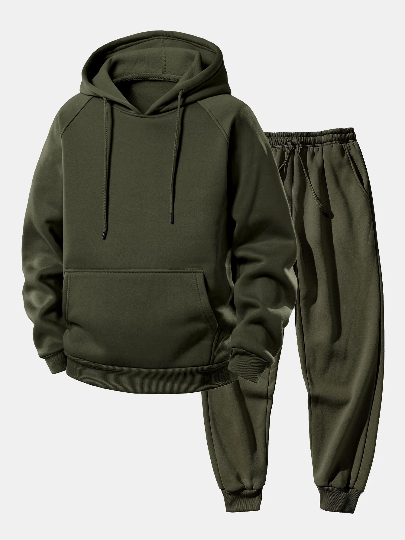 Basic Raglan Kapuzenpullover & Jogginghosen - Image 5