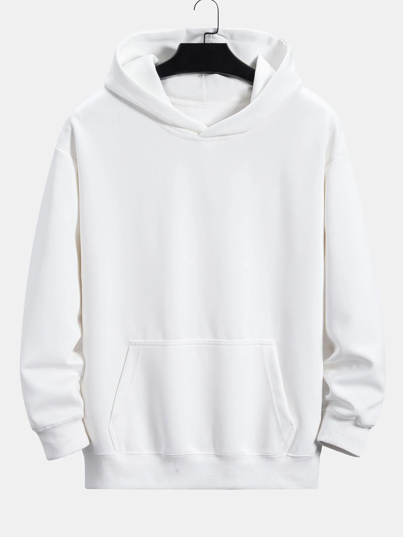 Basic Relax Fit Hoodie - Image 11