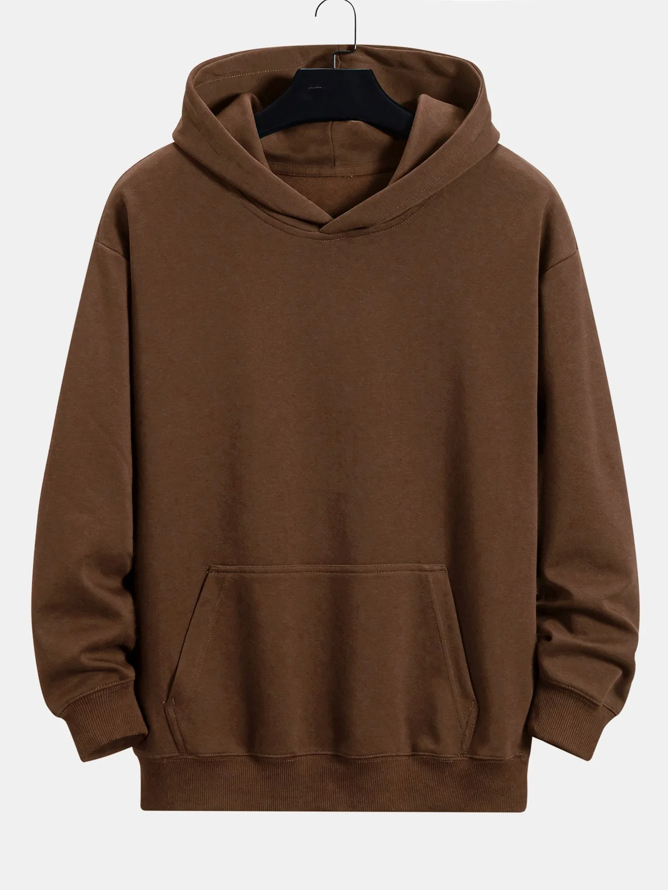 Basic Relax Fit Hoodie - Image 15