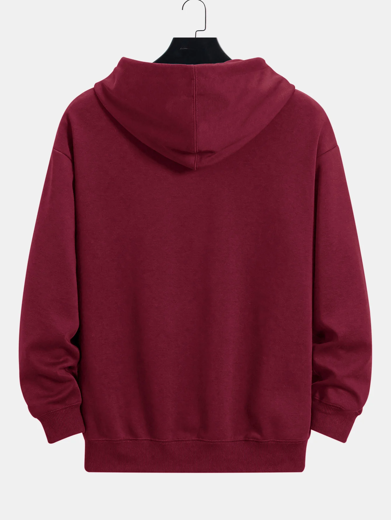 Basic Relax Fit Hoodie - Image 18