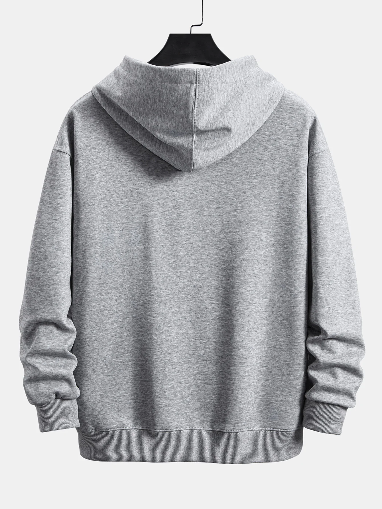 Basic Relax Fit Hoodie - Image 12