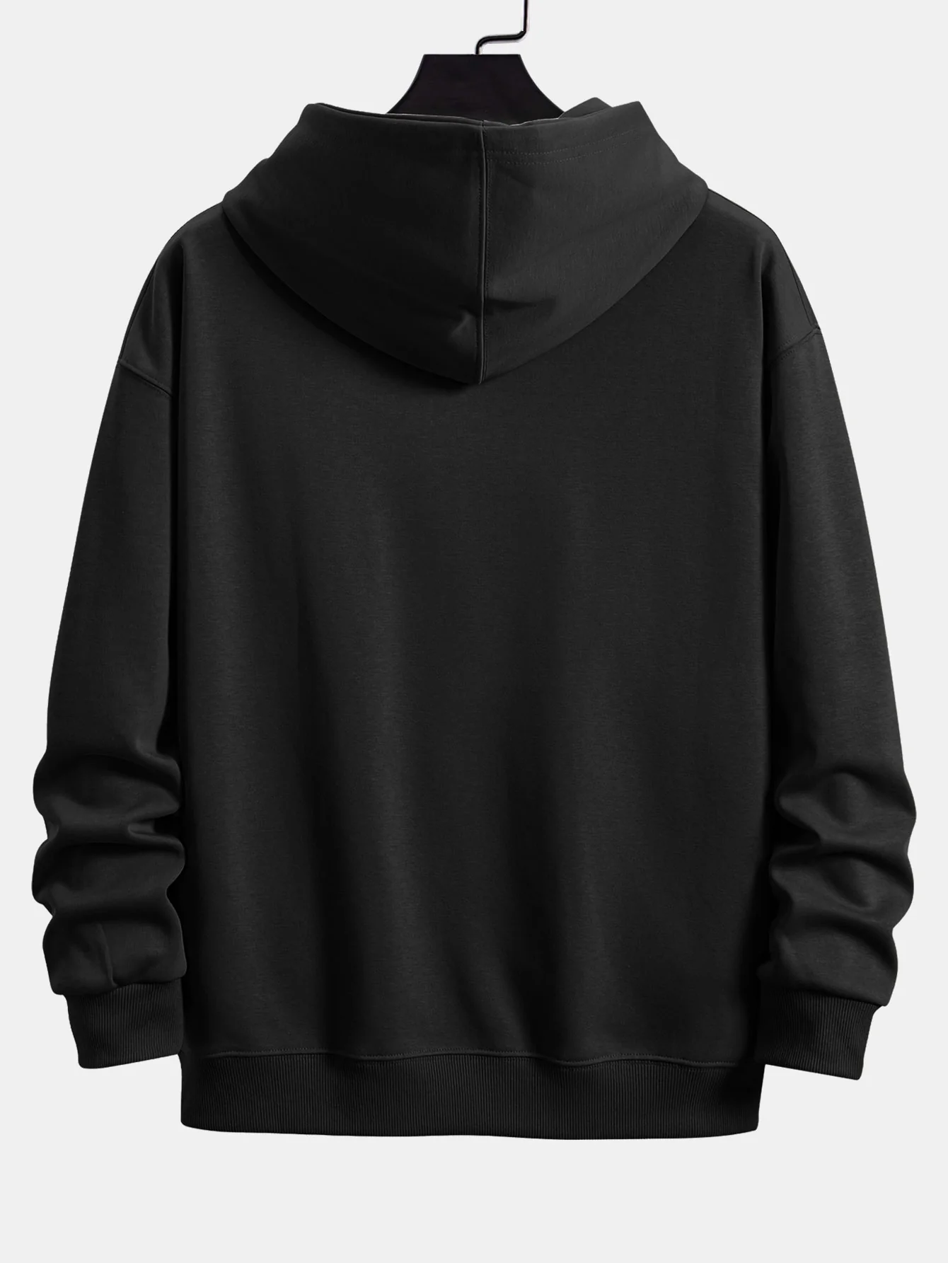 Basic Relax Fit Hoodie - Image 4
