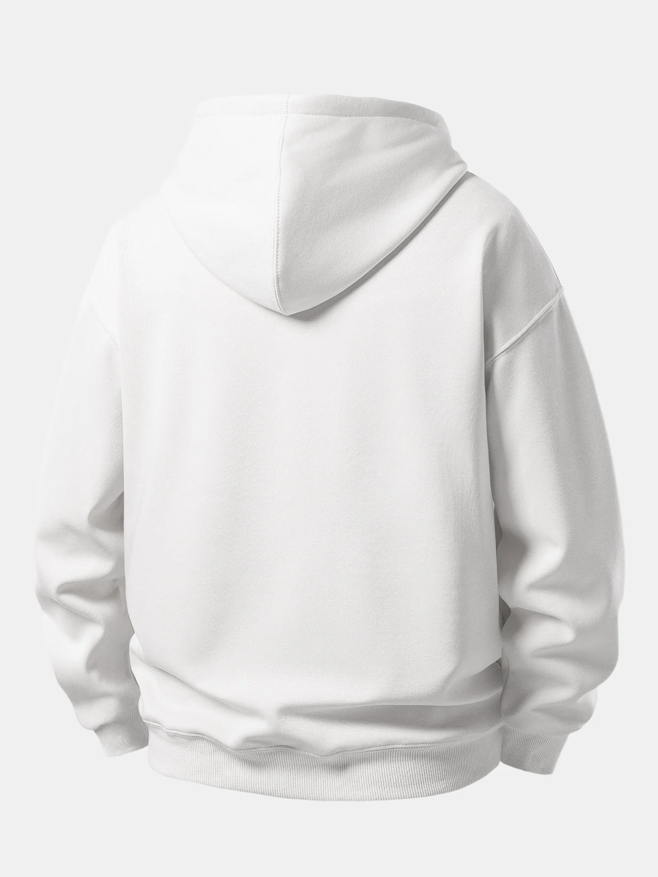 Basic Relax Fit Hoodie - Image 8
