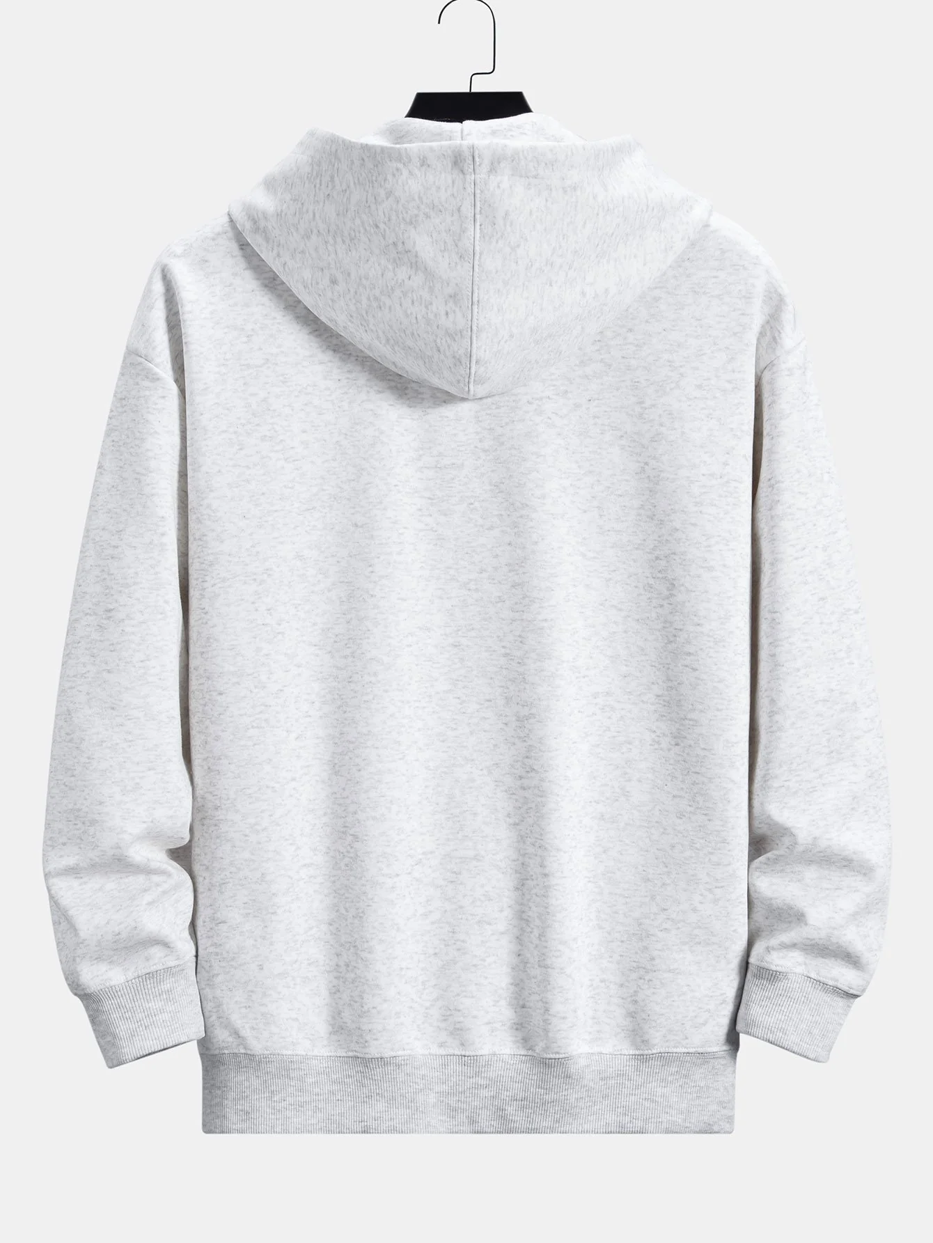 Basic Relax Fit Hoodie - Image 6