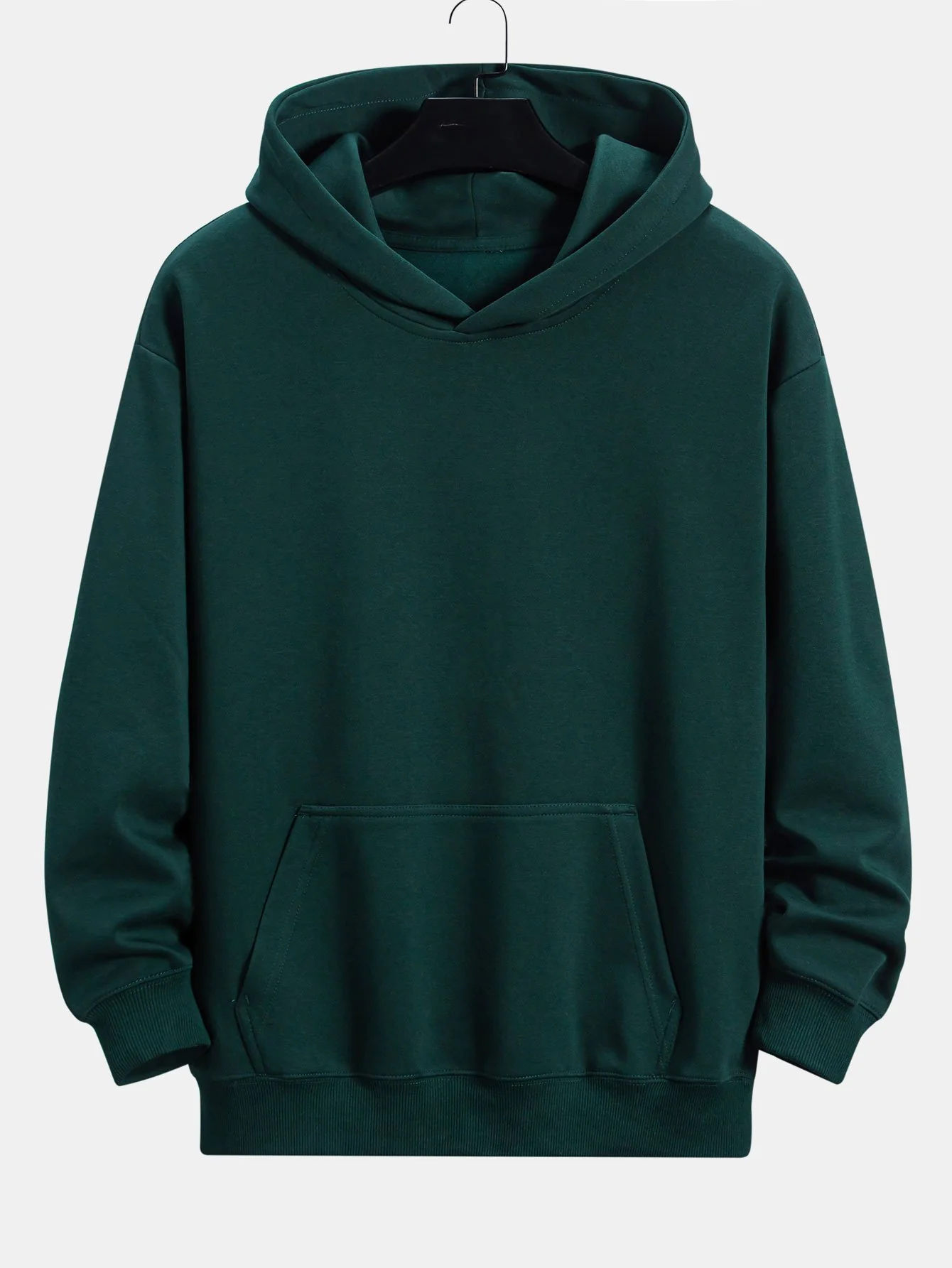 Basic Relax Fit Hoodie - Image 7