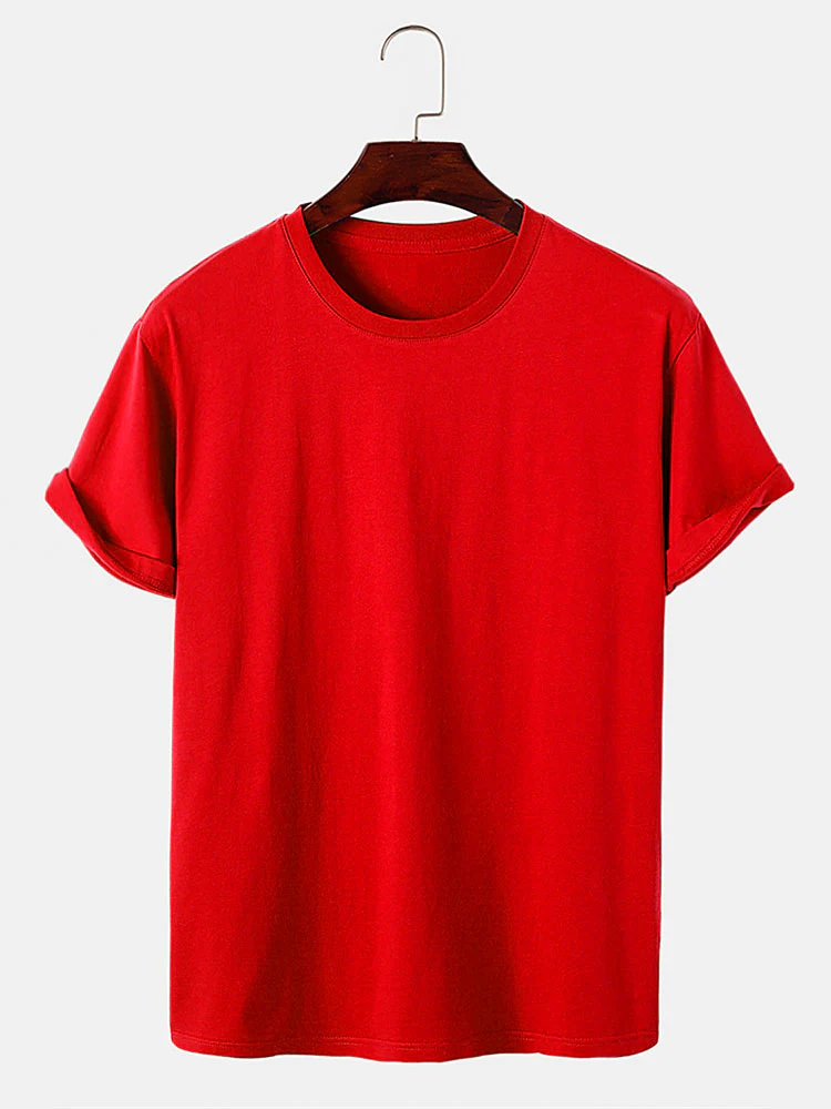 100% Baumwolle Basic T-Shirt - Image 11