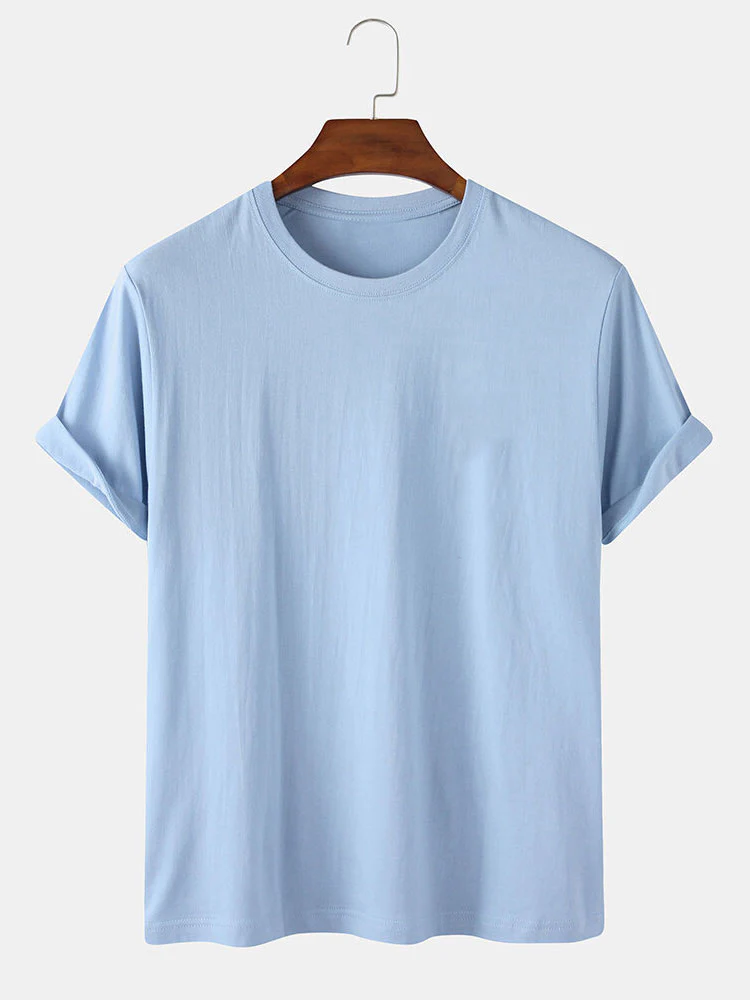 100% Baumwolle Basic T-Shirt - Image 4