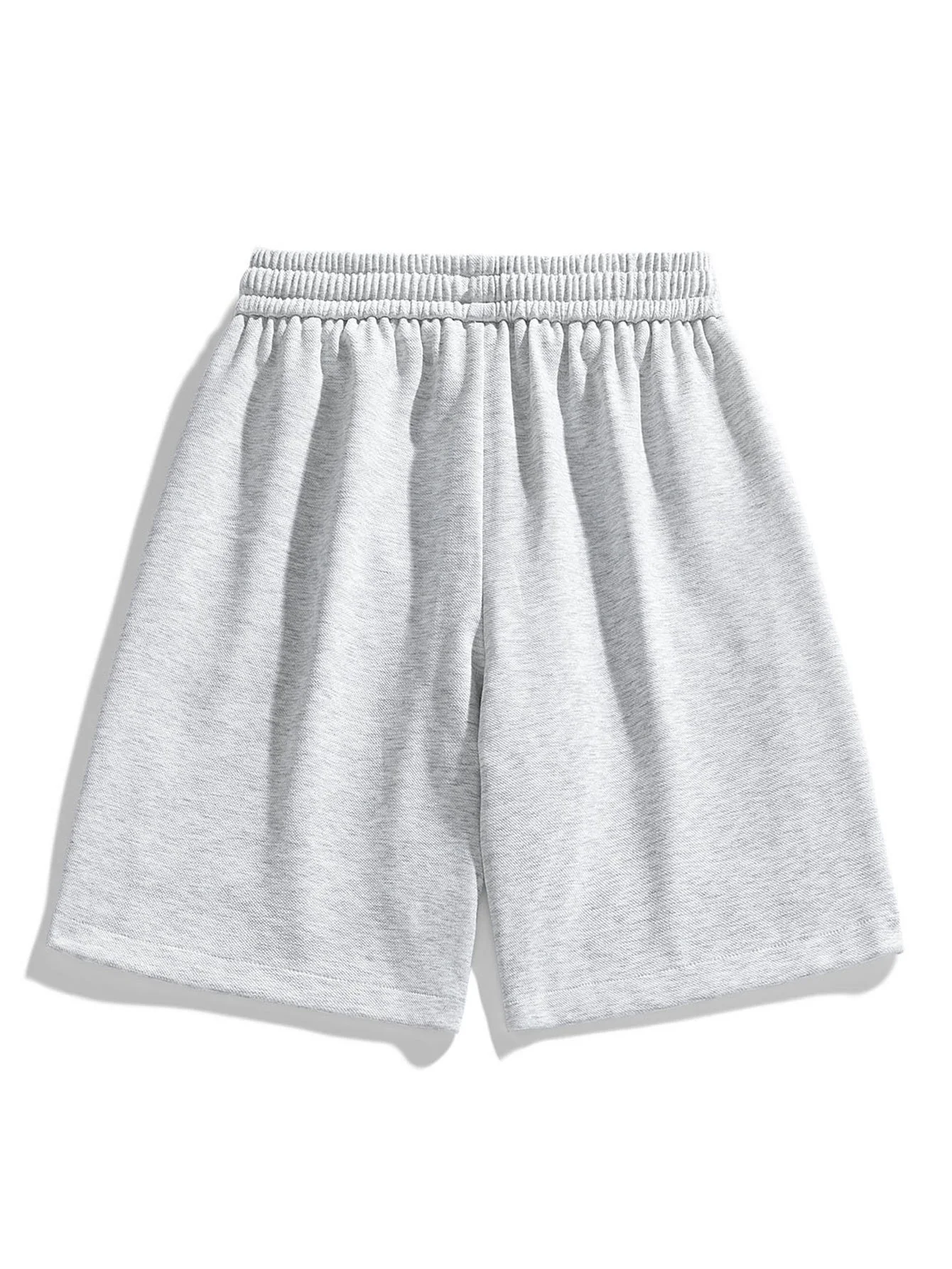 Basic Textured Drawstring Shorts - Image 11