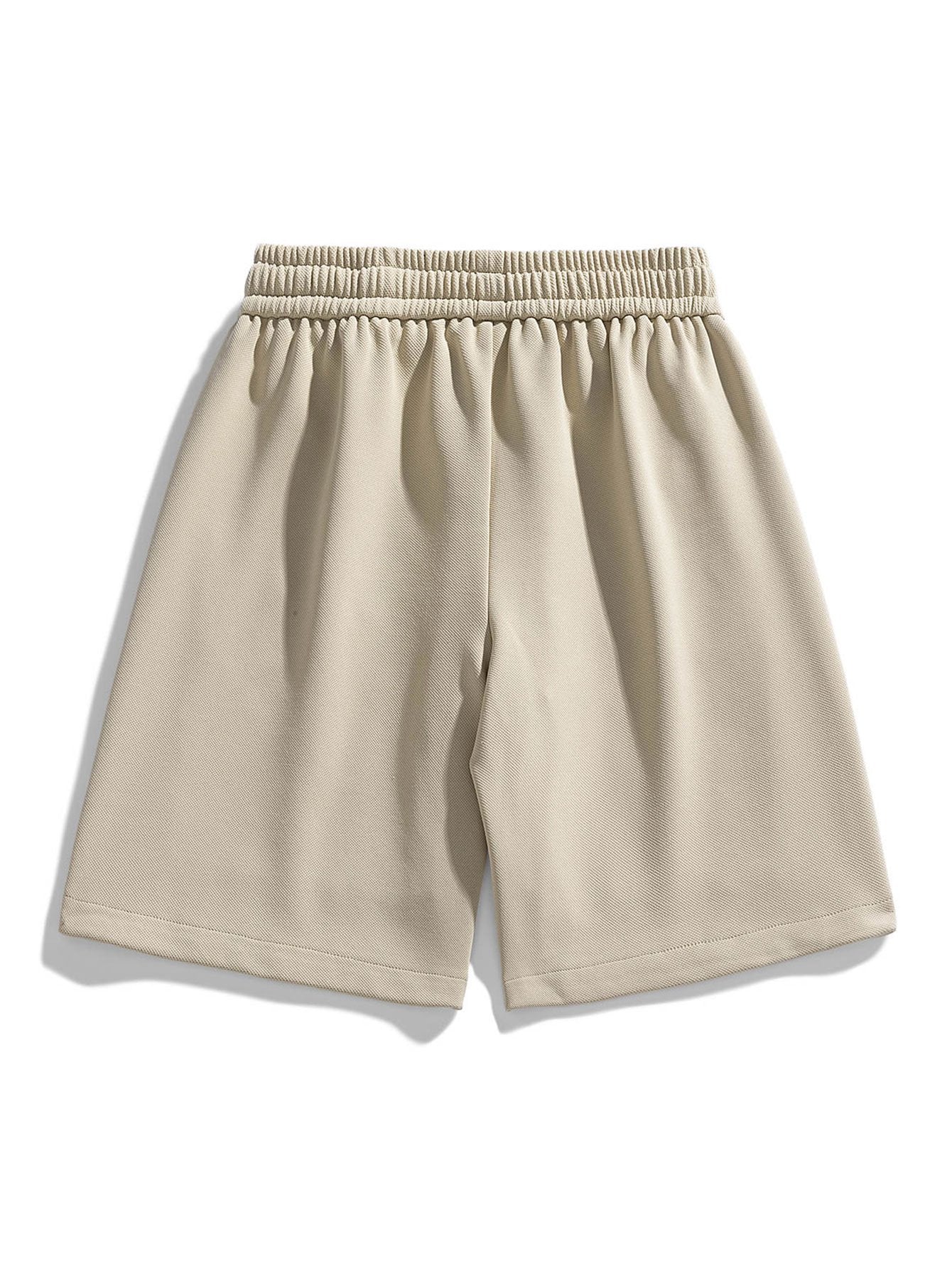 Basic Textured Drawstring Shorts - Image 16