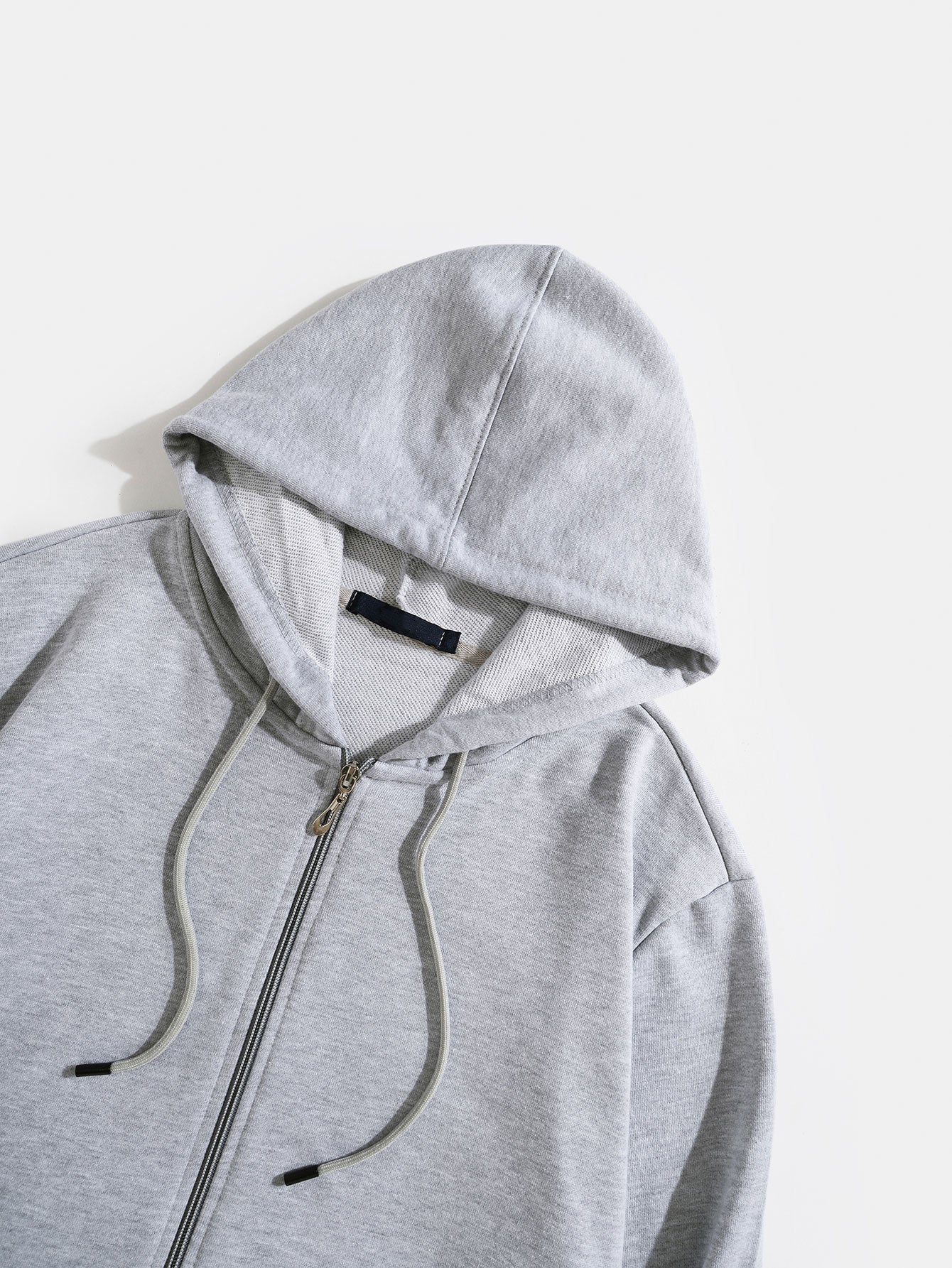 Basic Zip Durch Hoodie - Image 12