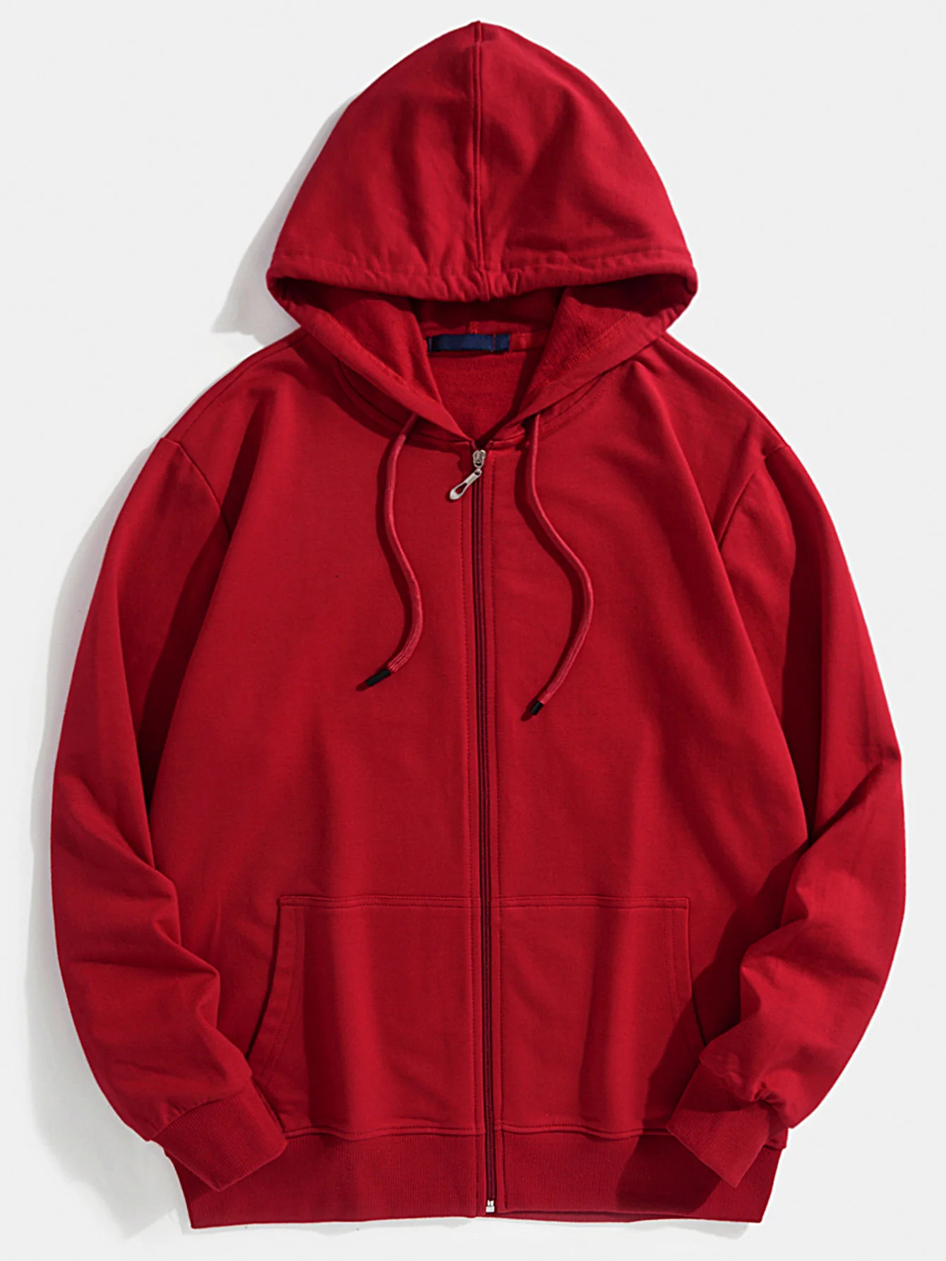 Basic Zip Durch Hoodie - Image 4
