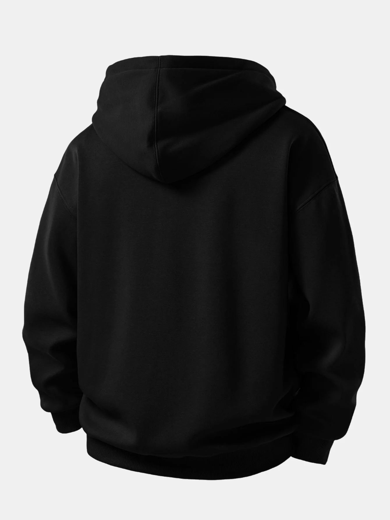 Basic Zip-Up Hoodie - Image 4