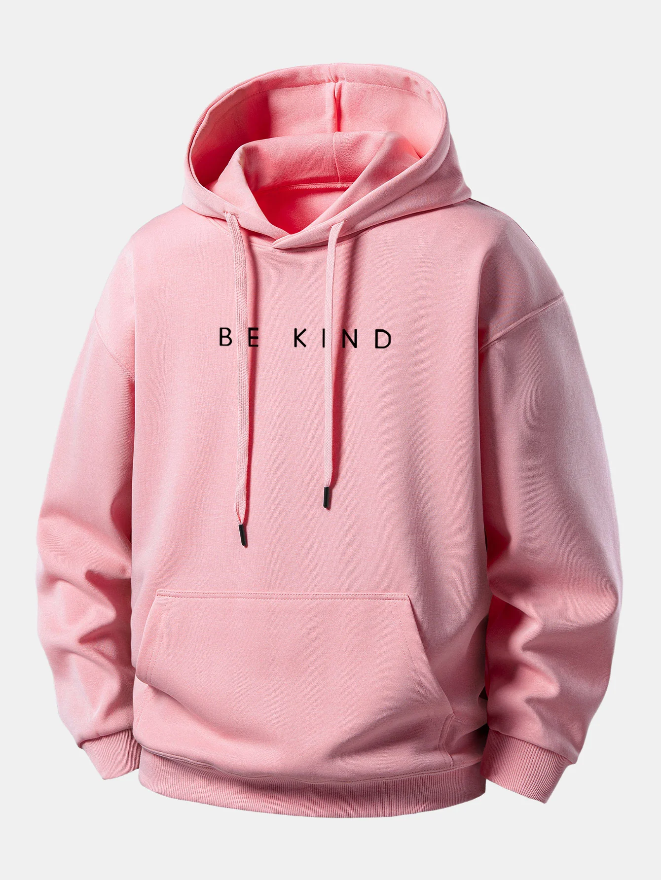 Be Kind Print Relax Fit Hoodie - Image 3