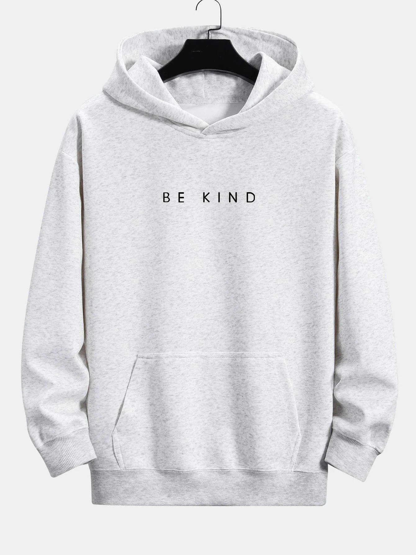 Sei nett Druck Entspanntes Hoodie - Image 5