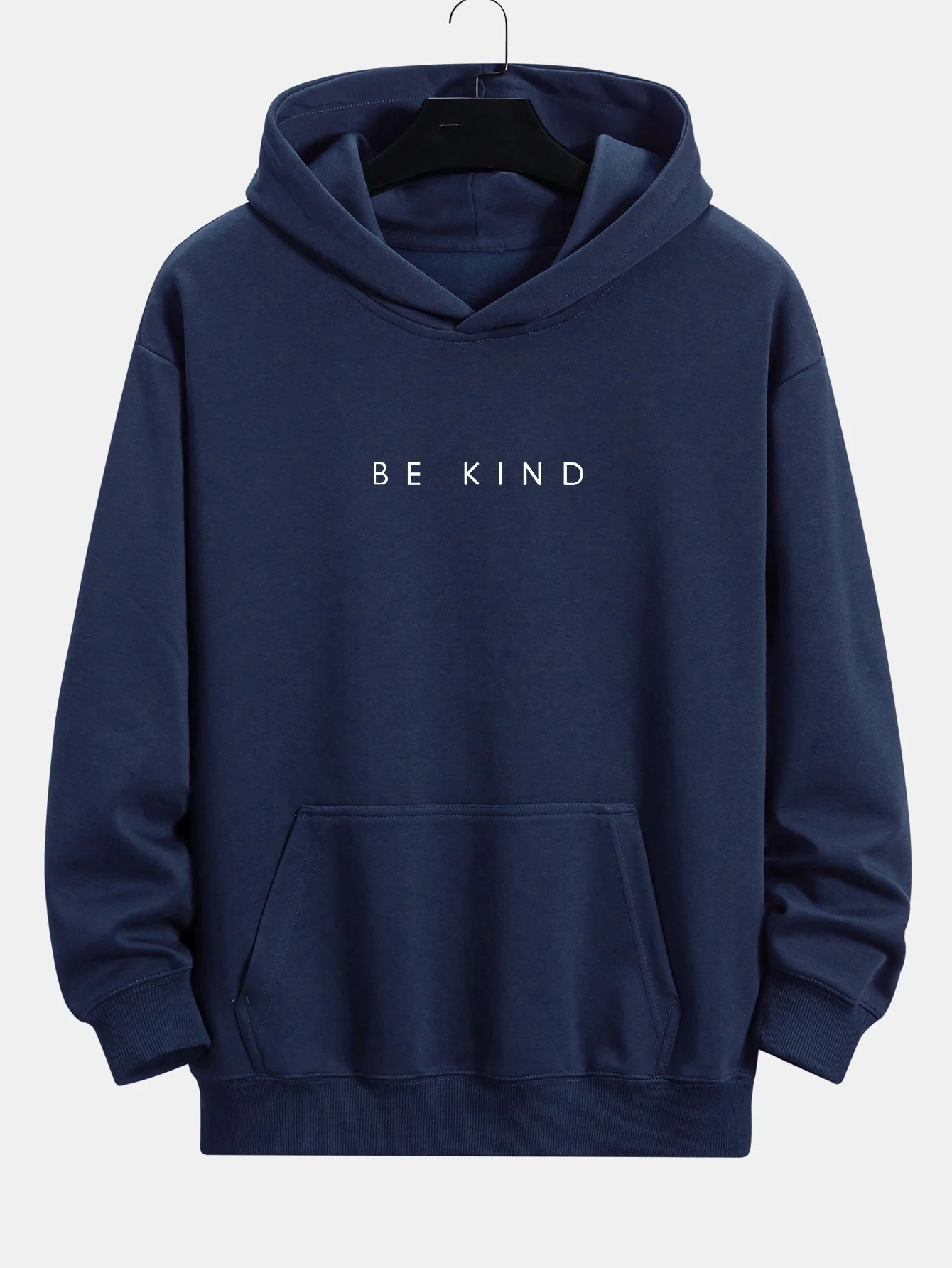 Sei nett Druck Entspanntes Hoodie - Image 6
