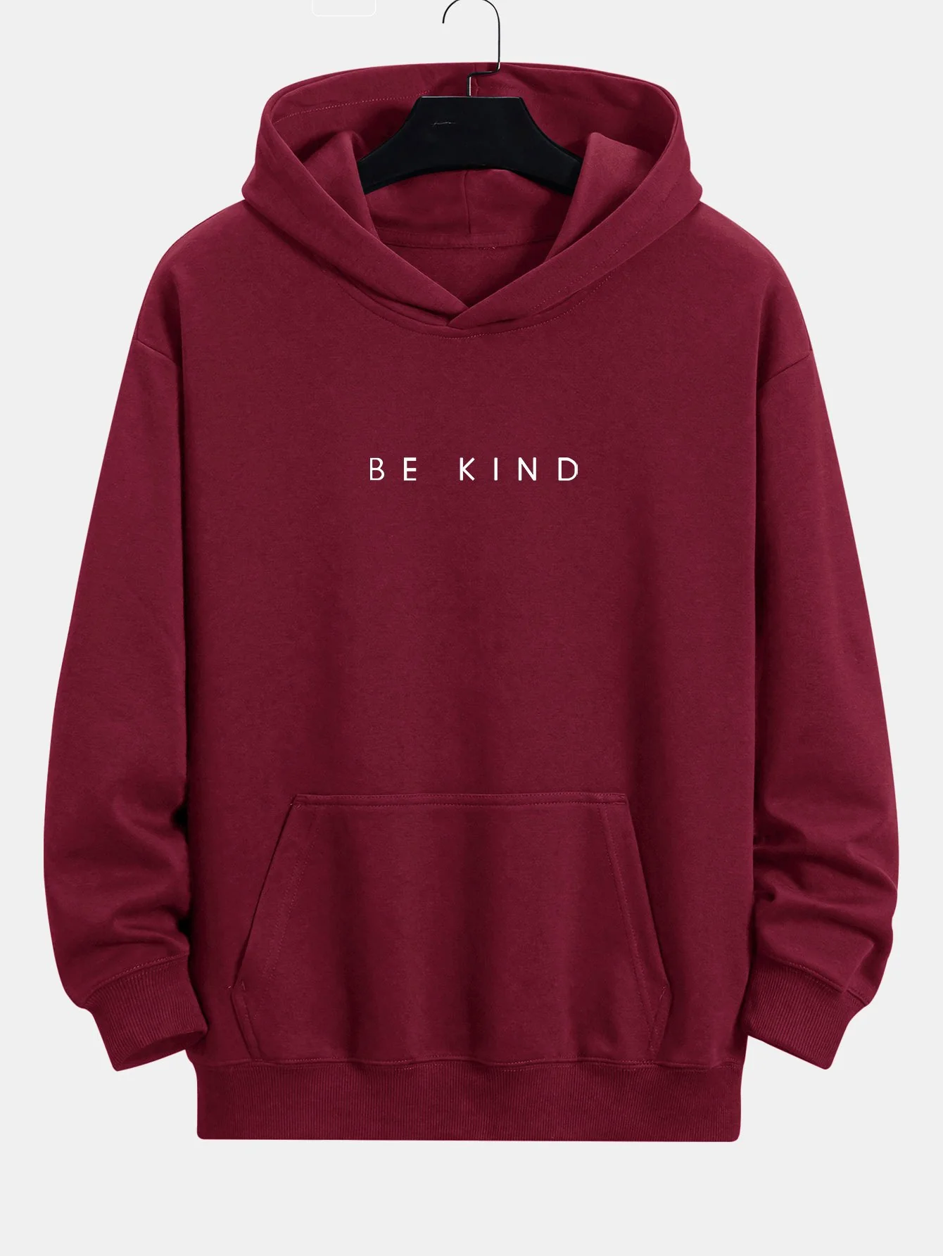 Sei nett Druck Entspanntes Hoodie - Image 7