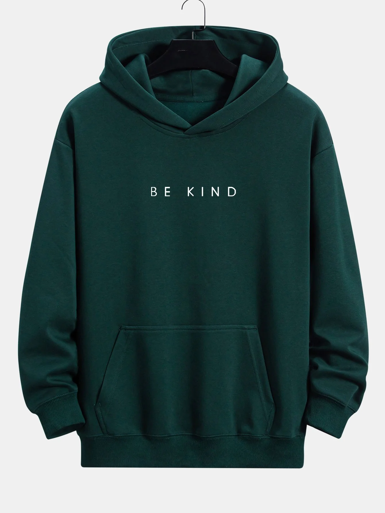 Sei nett Druck Entspanntes Hoodie - Image 9
