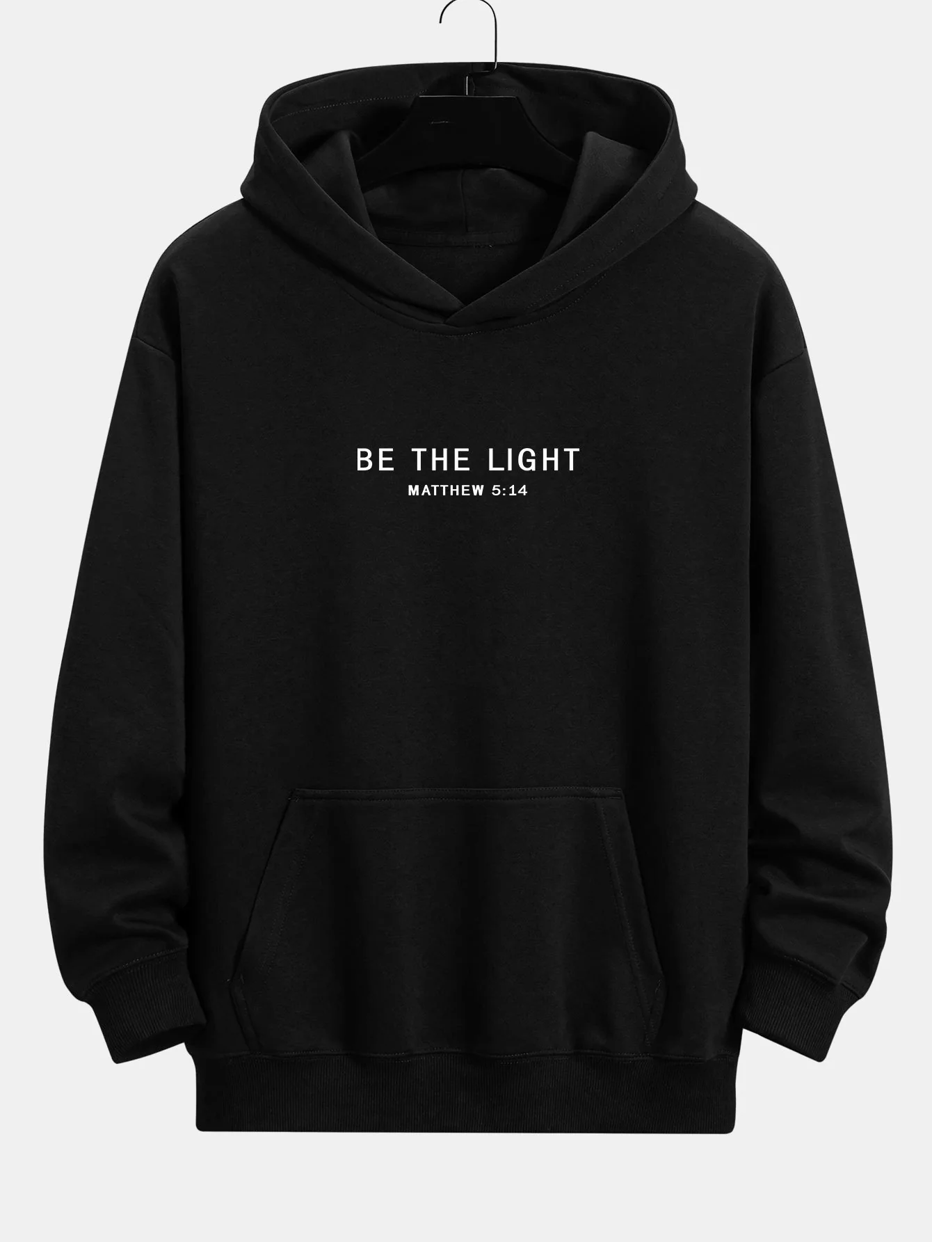 Sei Das Licht Druck Relaxed Fit Hoodie - Image 2