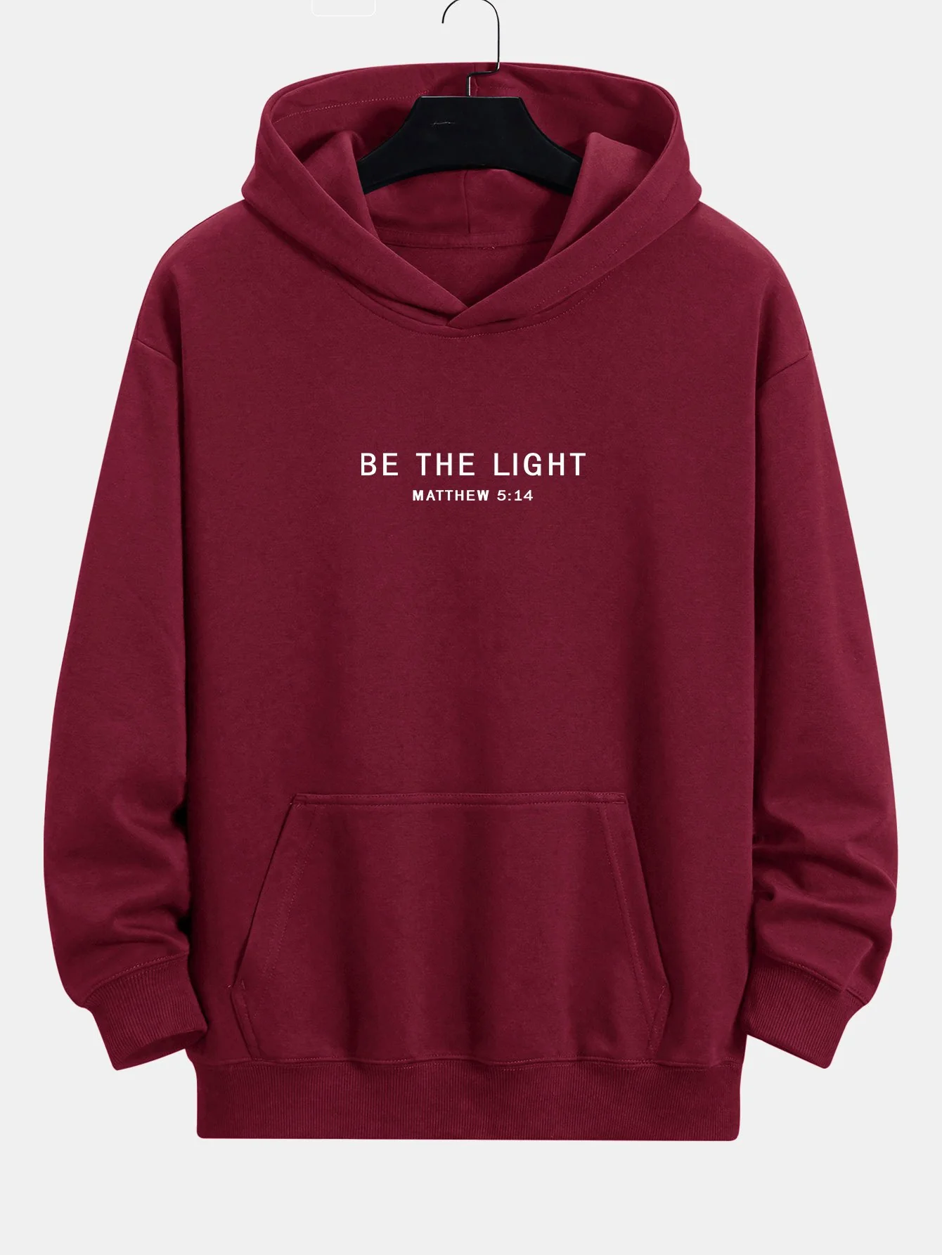Sei Das Licht Druck Relaxed Fit Hoodie - Image 7